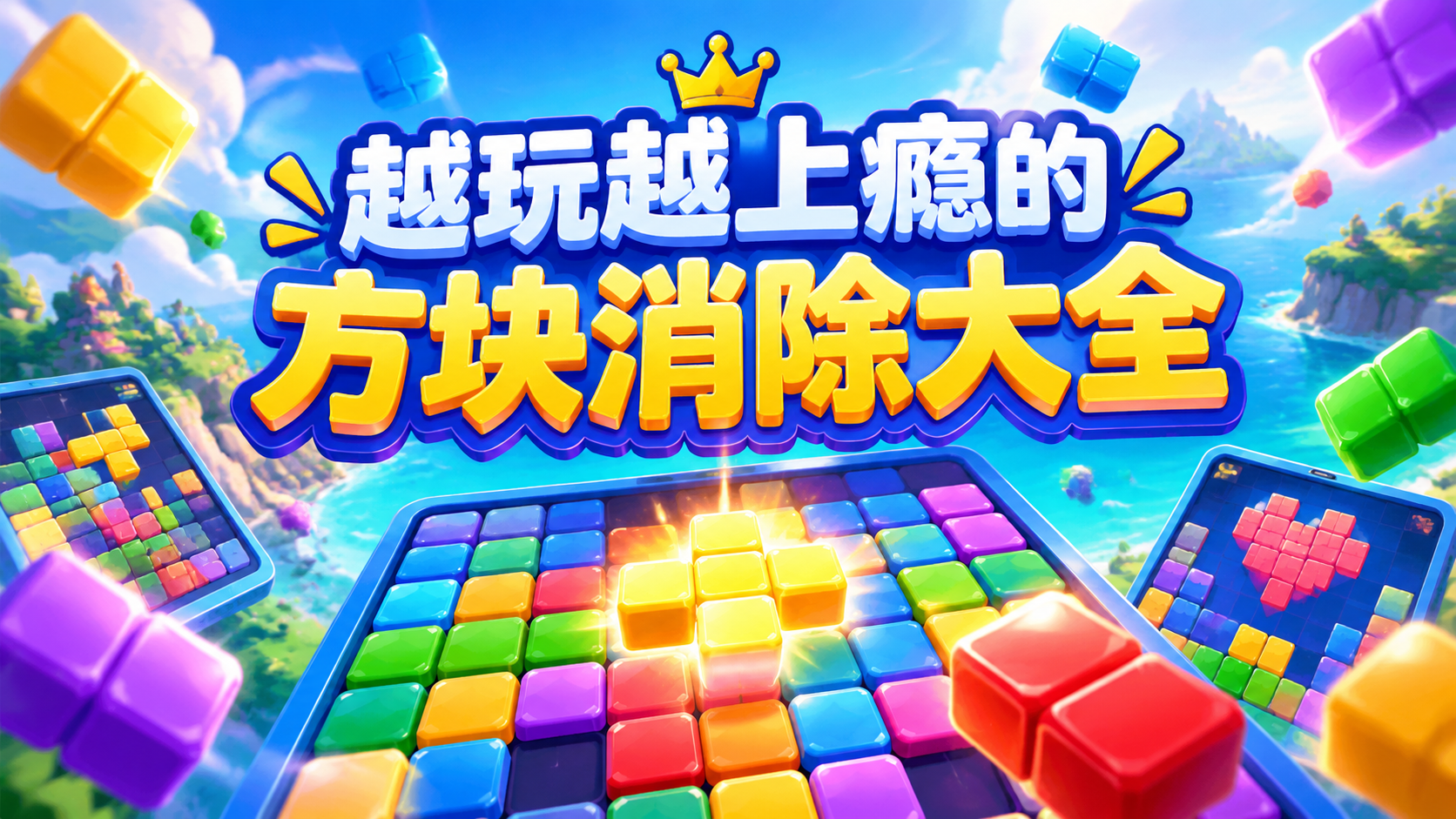 越玩越上瘾的方块消除大全