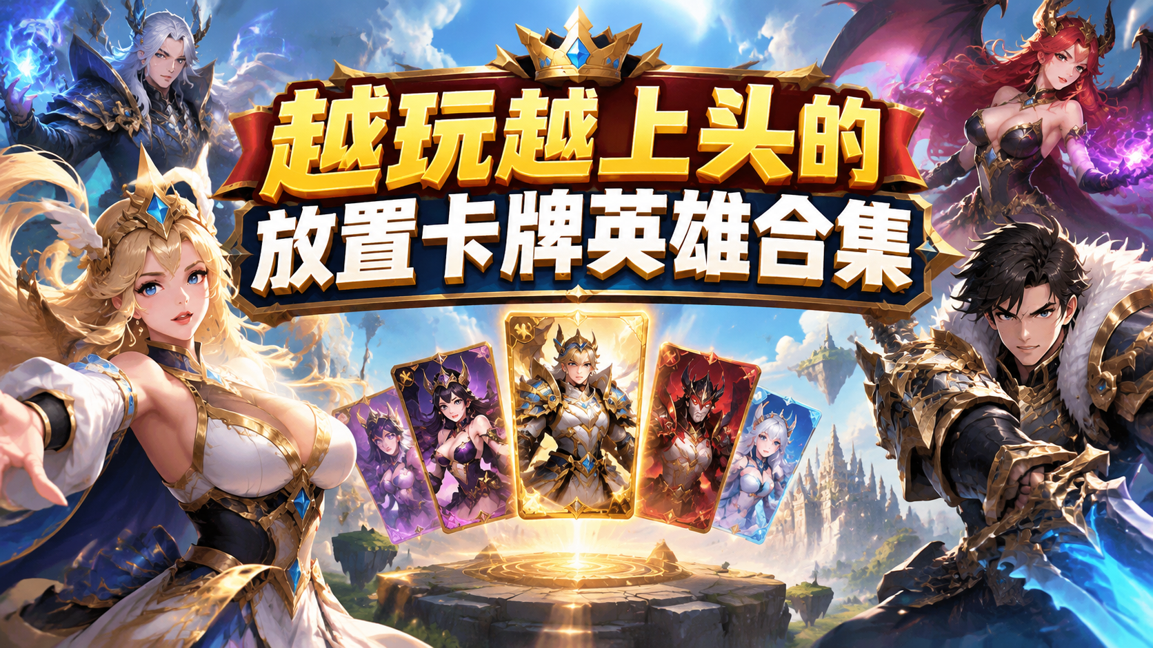 越玩越上头的放置卡牌英雄合集
