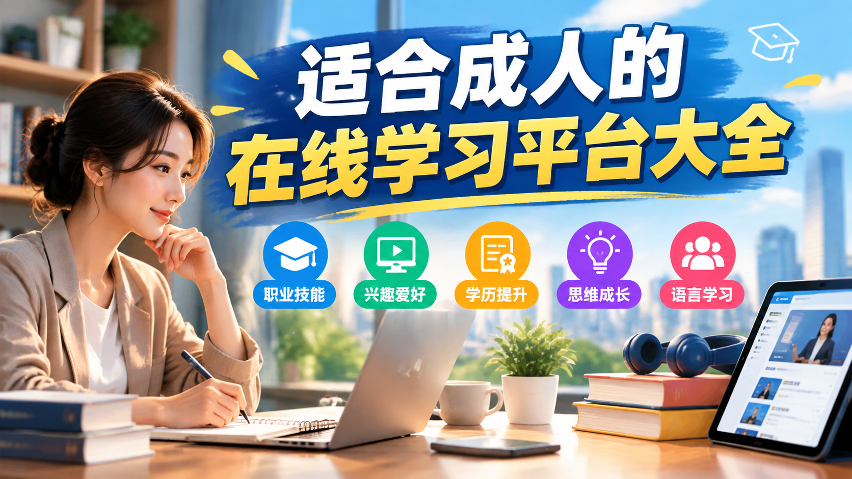 适合成人的在线学习平台大全