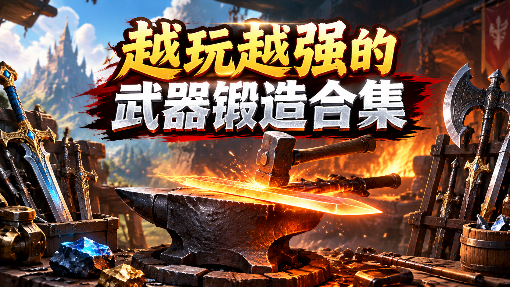 越玩越强的武器锻造合集