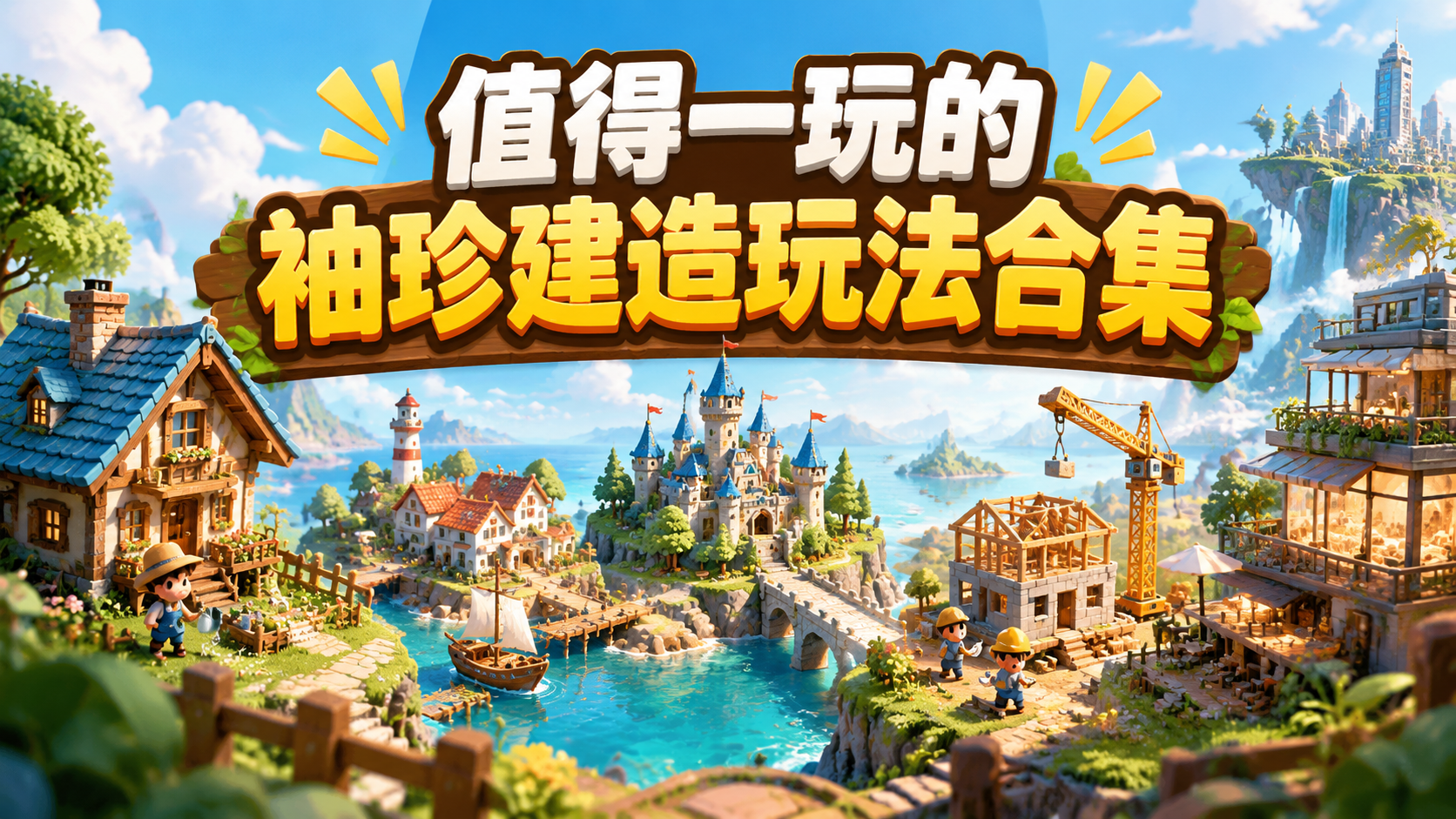 值得一玩的袖珍建造玩法合集