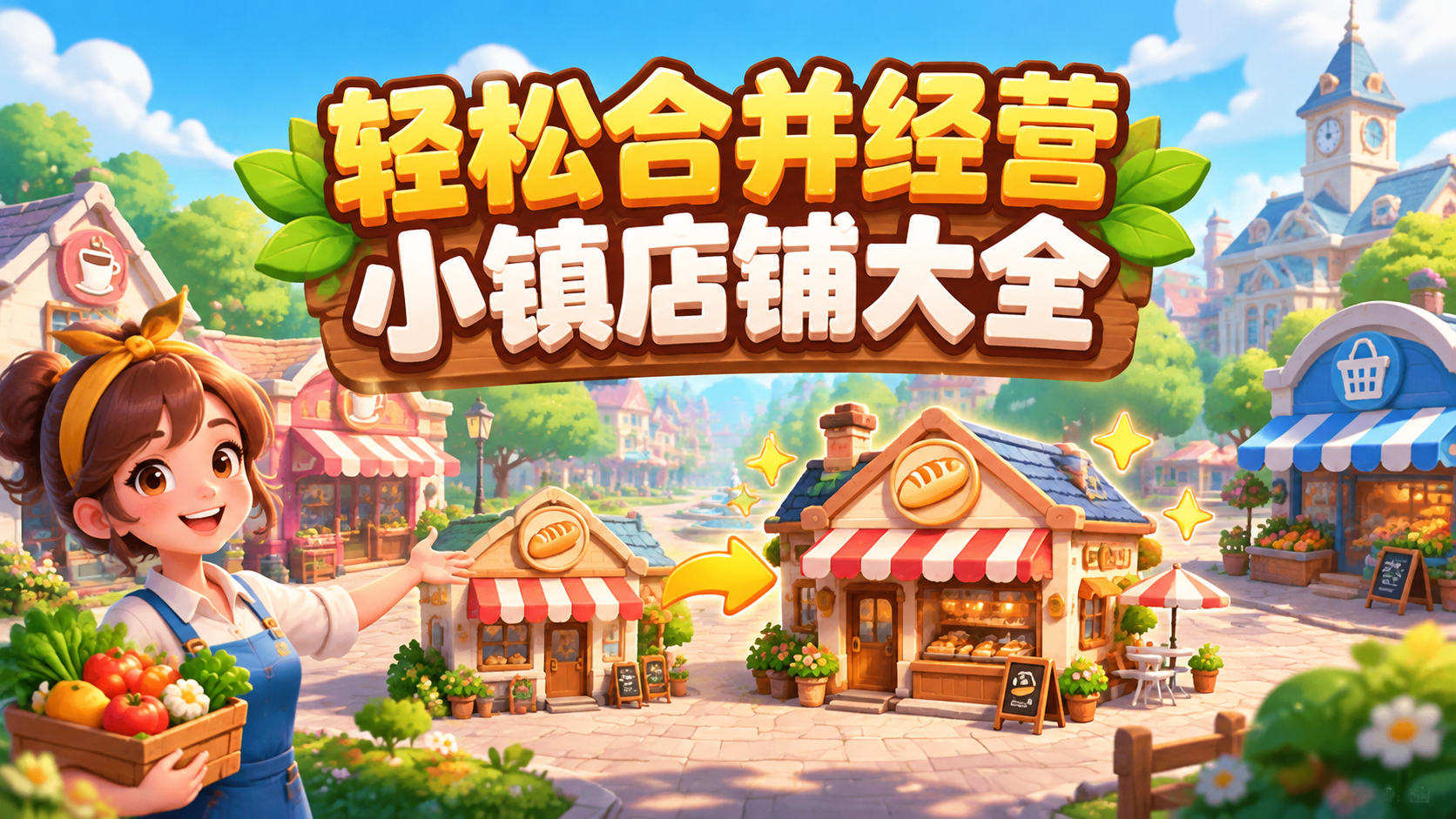 轻松合并经营小镇店铺大全