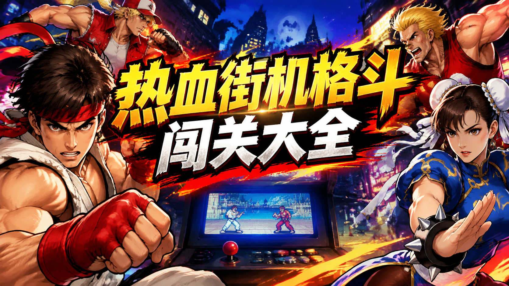 热血街机格斗闯关大全