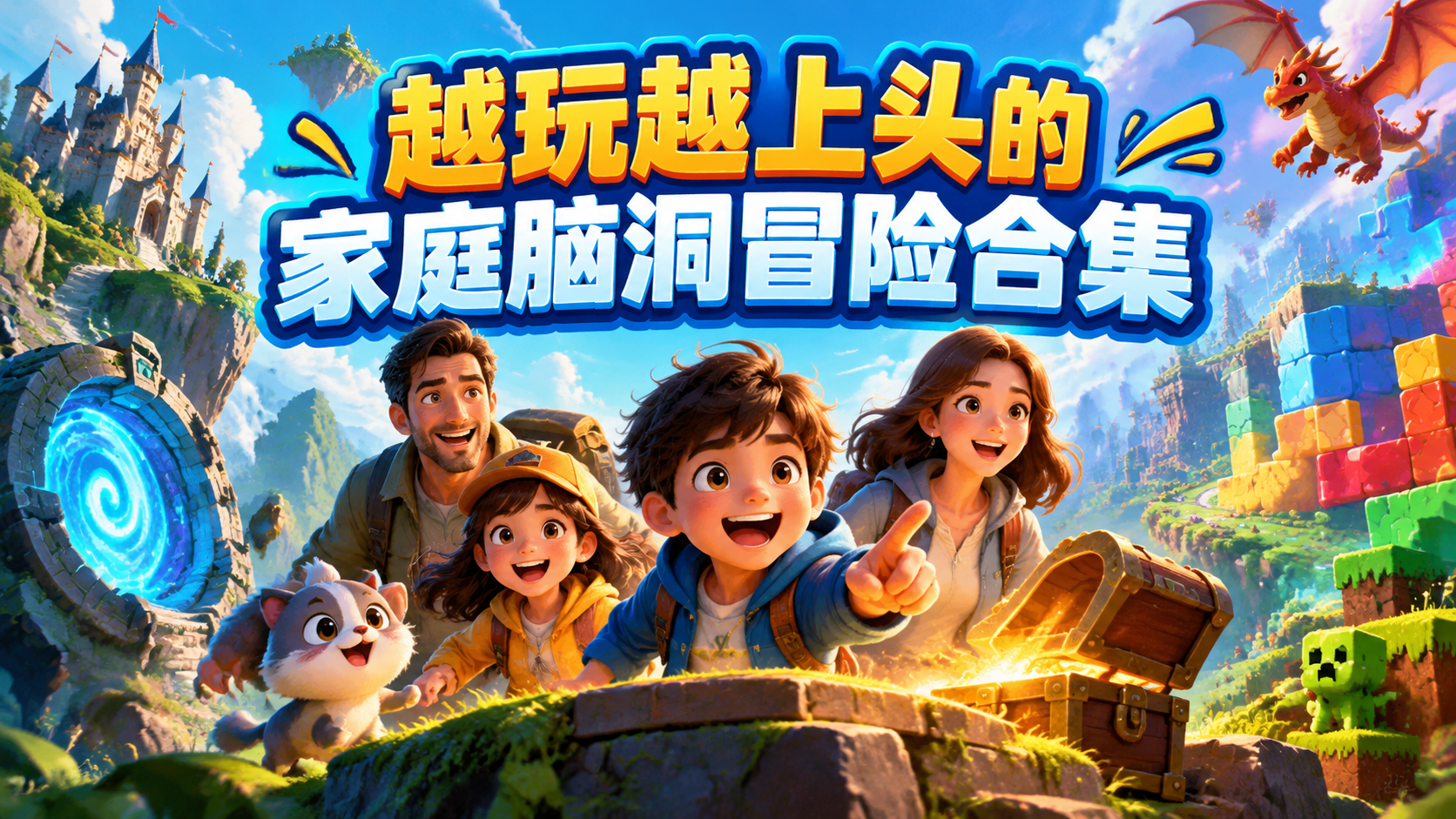 越玩越上头的家庭脑洞冒险合集