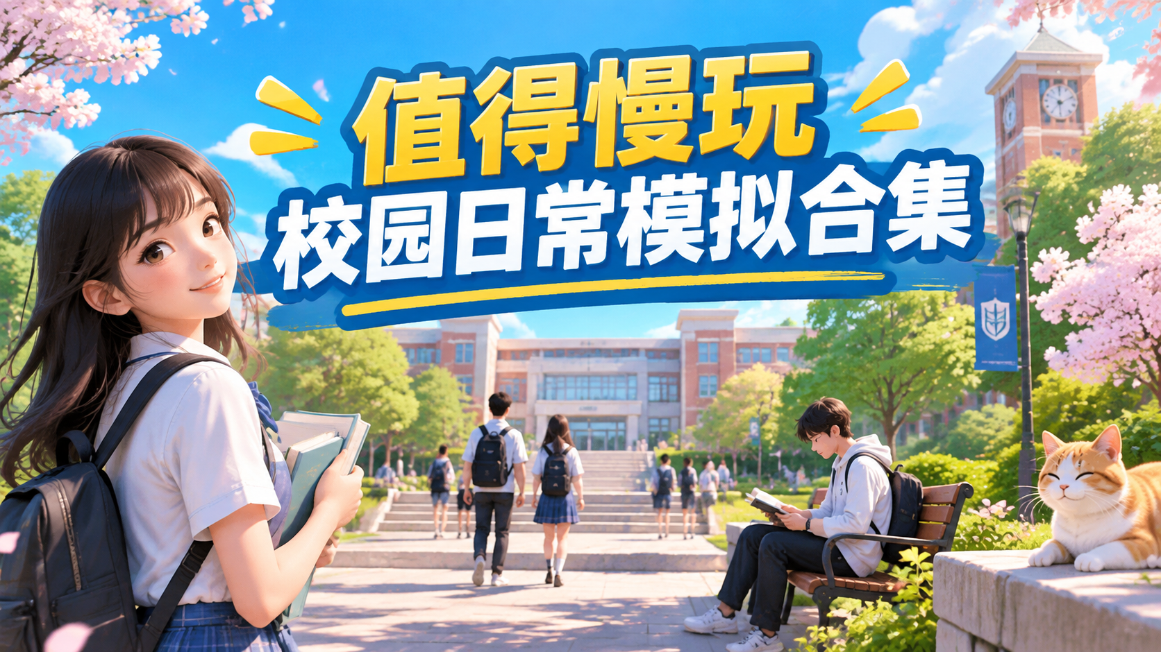 值得慢玩校园日常模拟合集
