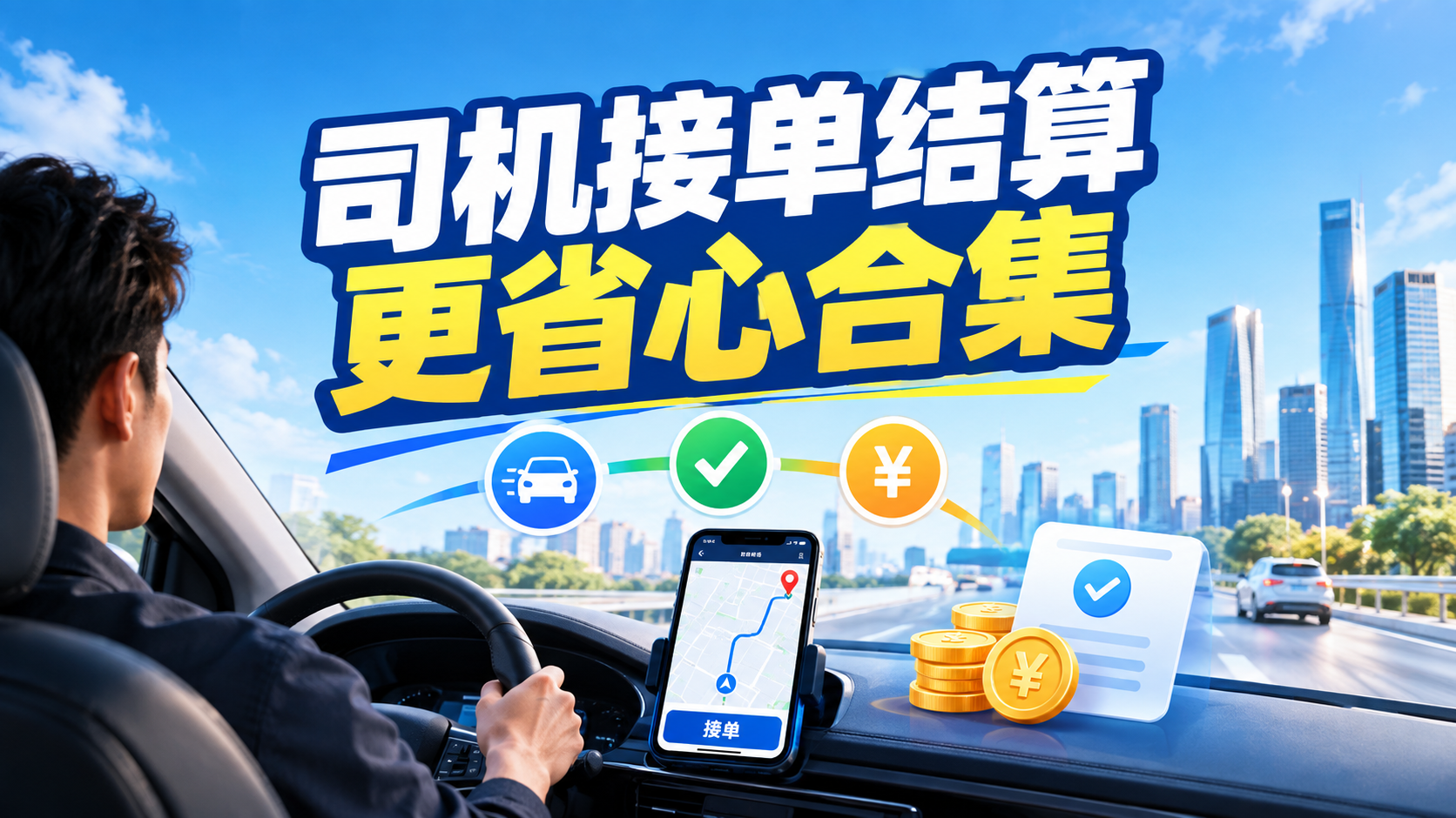 司机接单结算更省心合集