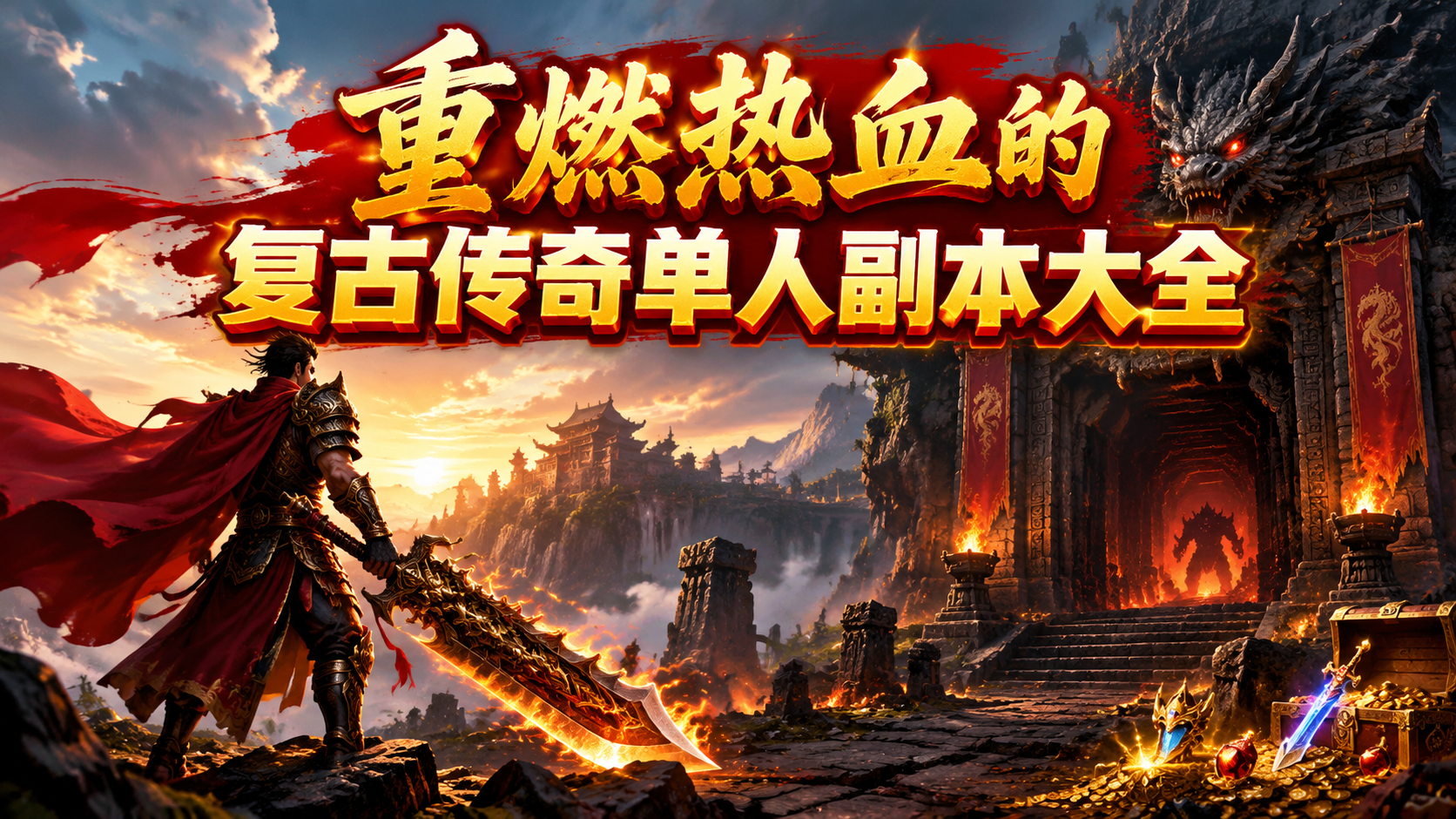 重燃热血的复古传奇单人副本大全