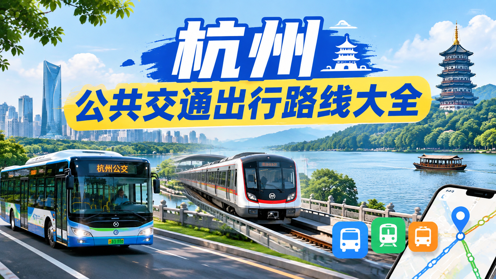 杭州公共交通出行路线大全