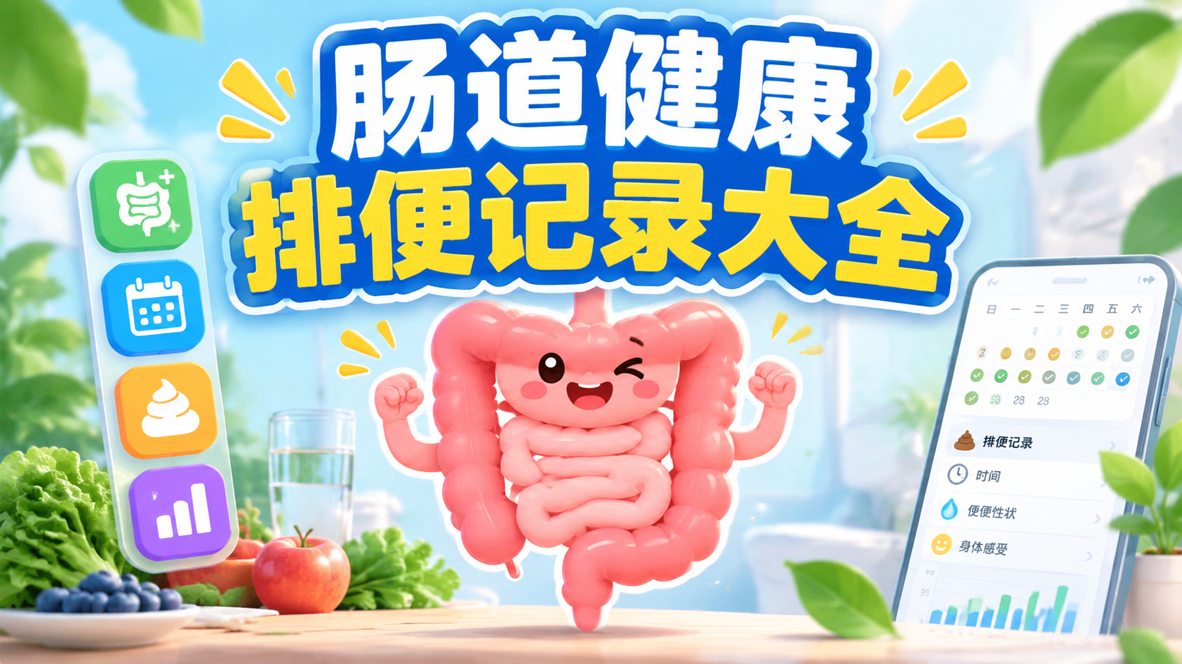 肠道健康排便记录大全