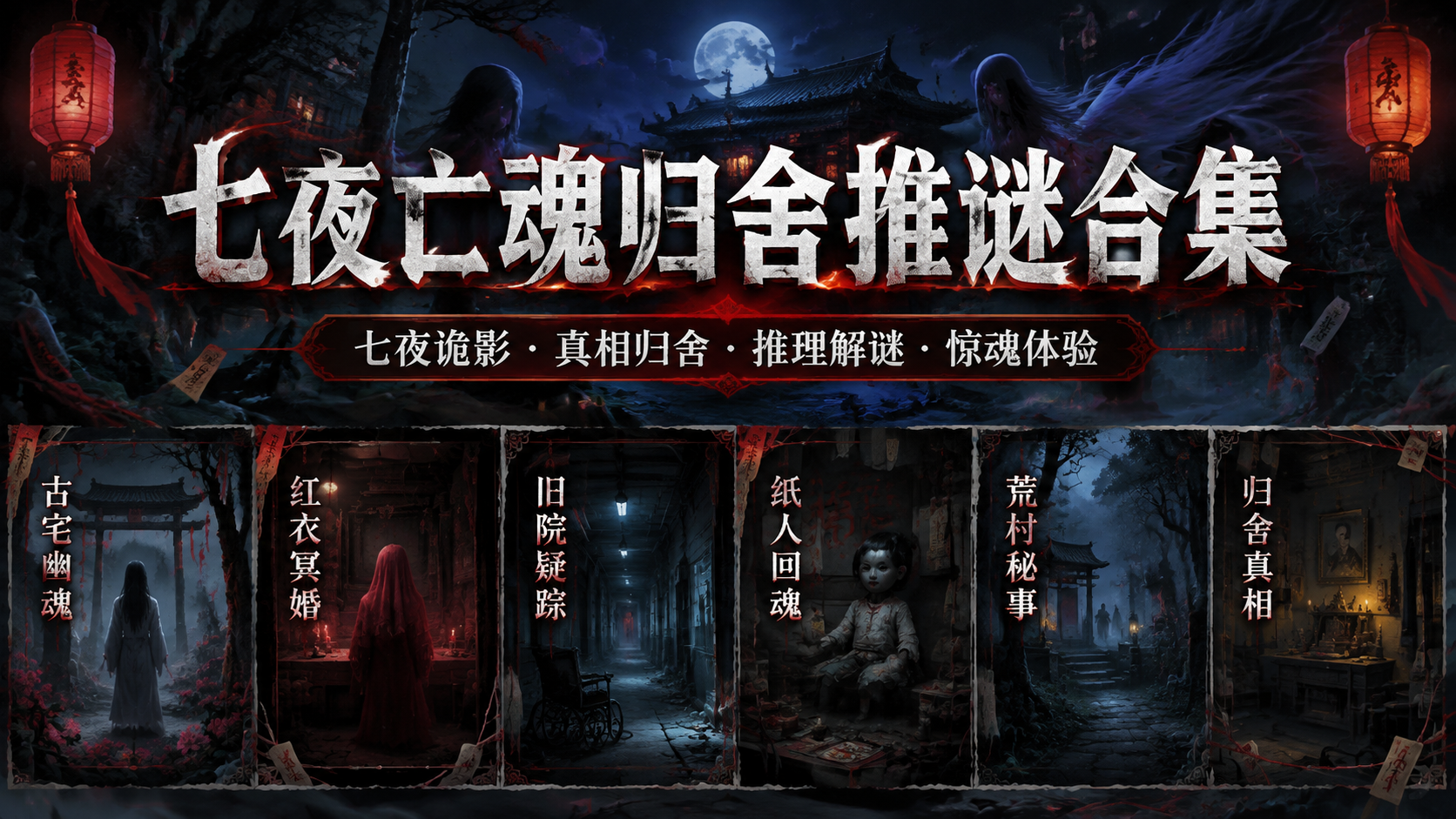 七夜亡魂归舍推谜合集