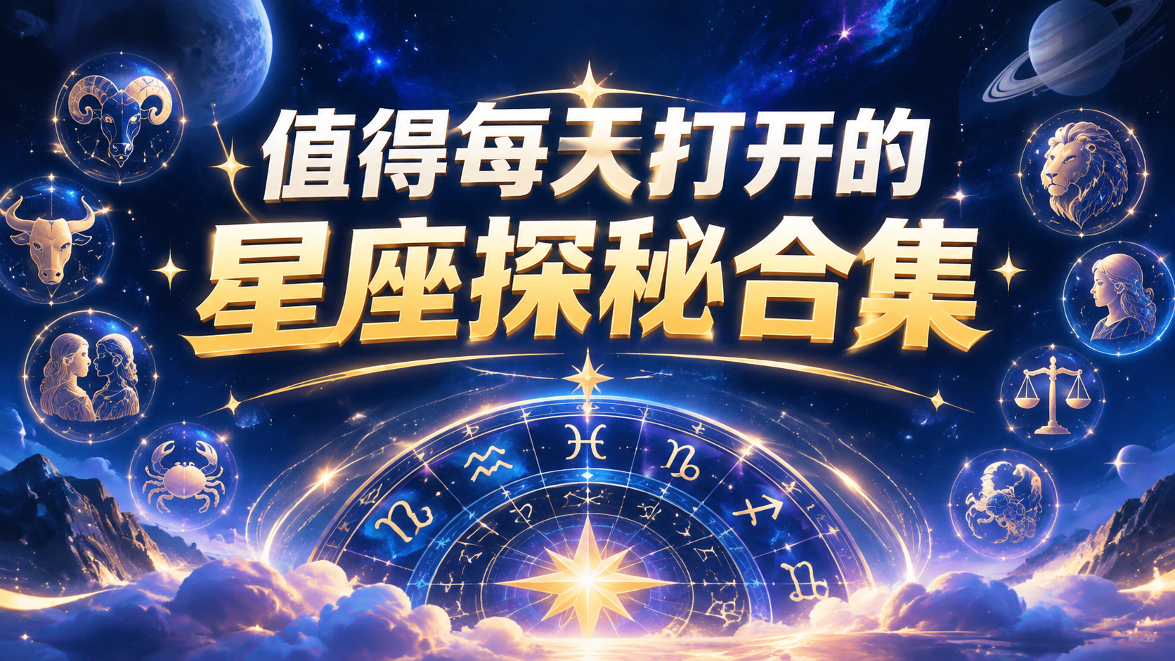 值得每天打开的星座探秘合集