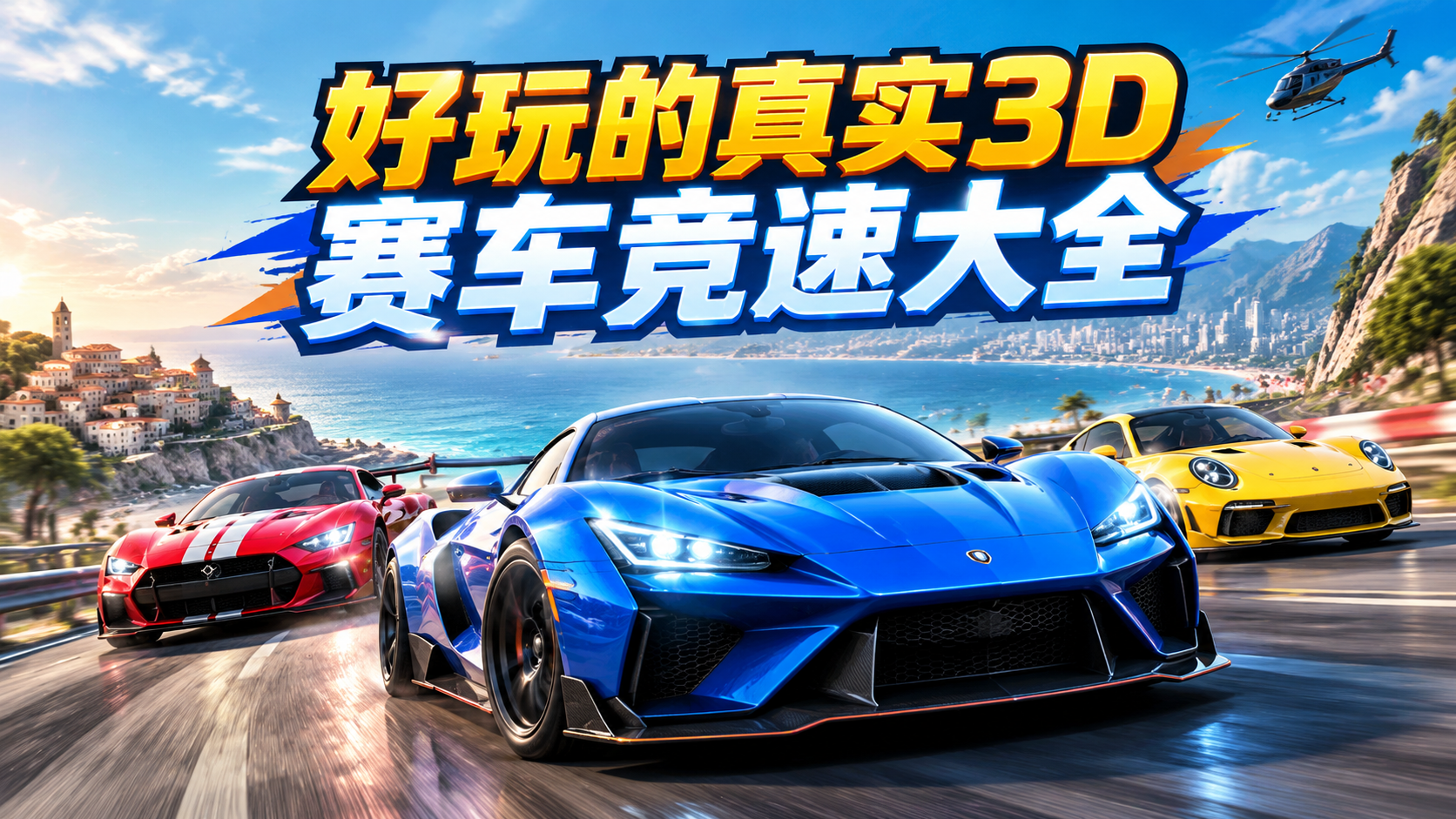 好玩的真实3D赛车竞速大全