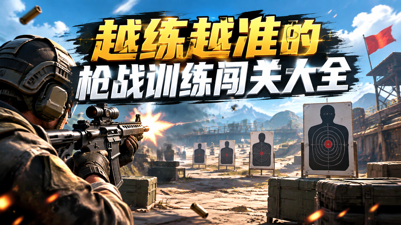 越练越准的枪战训练闯关大全