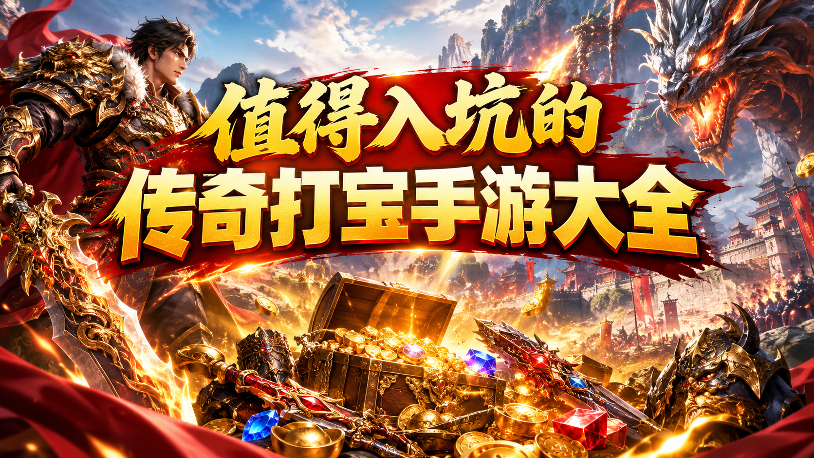值得入坑的传奇打宝手游大全