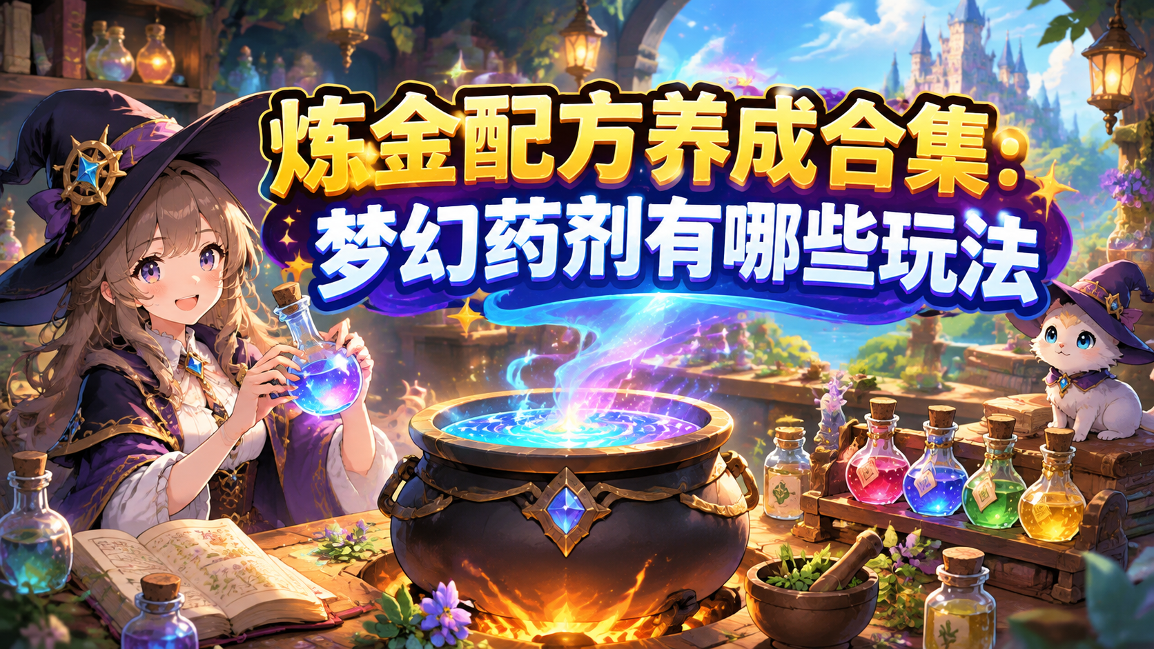 炼金配方养成合集：梦幻药剂有哪些玩法