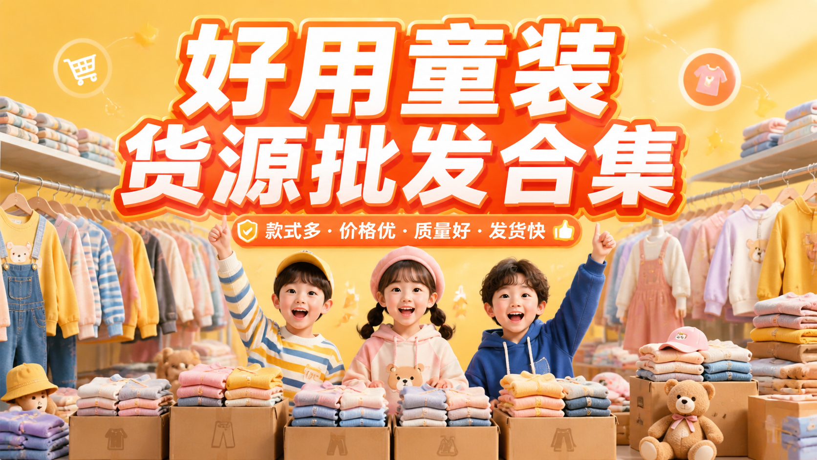 好用童装货源批发合集