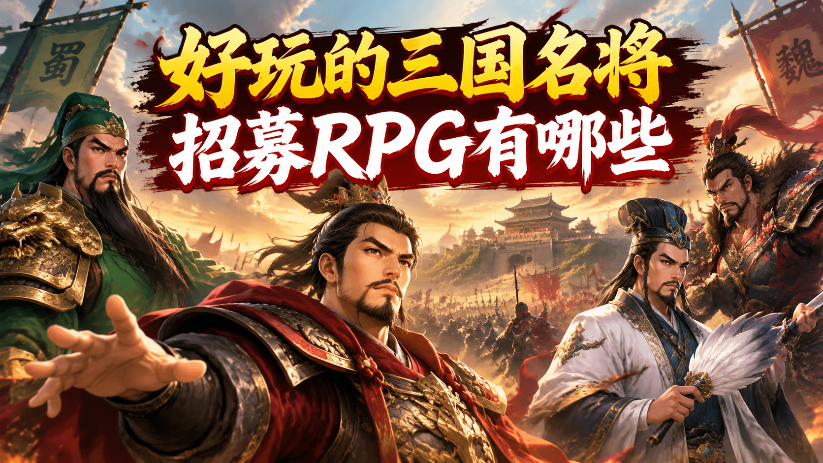 好玩的三国名将招募RPG有哪些