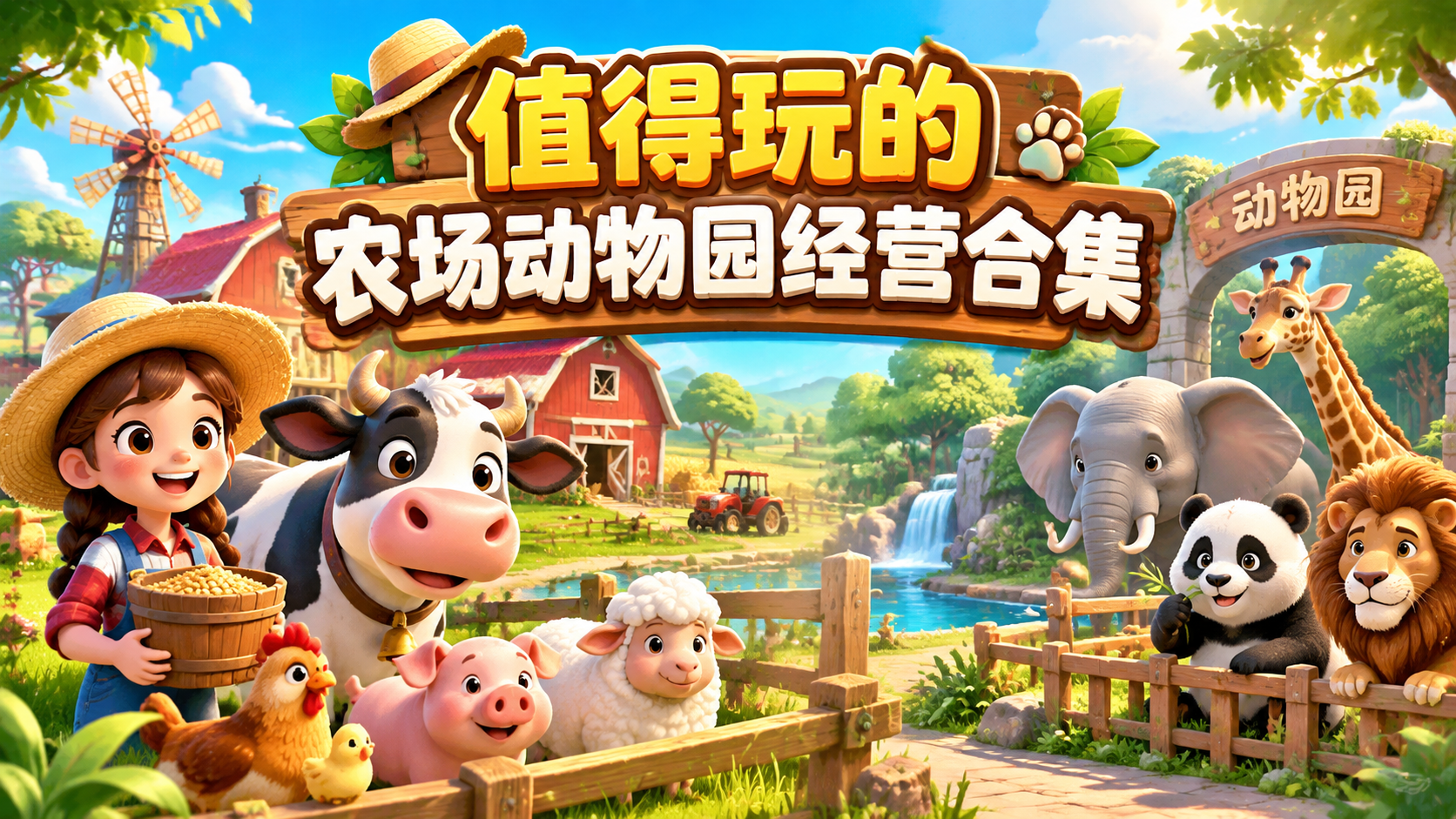 值得玩的农场动物园经营合集