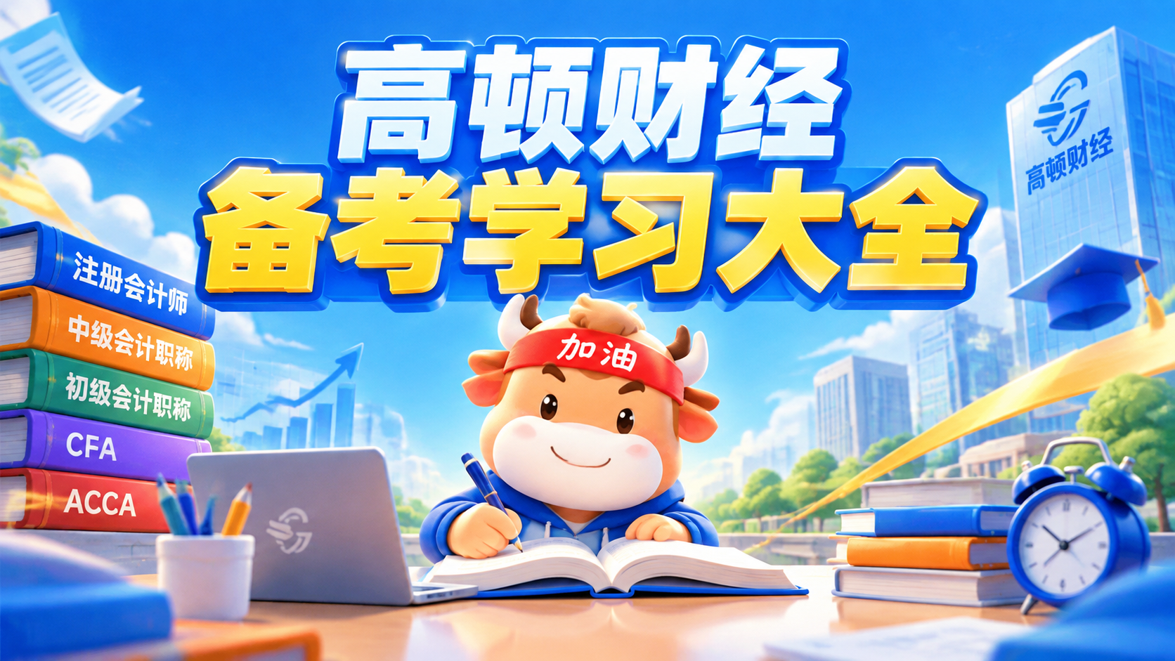 高顿财经备考学习大全