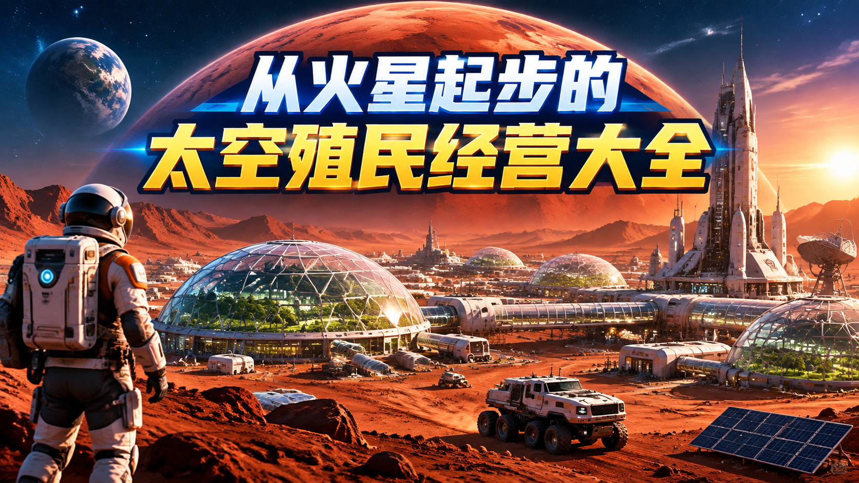 从火星起步的太空殖民经营大全