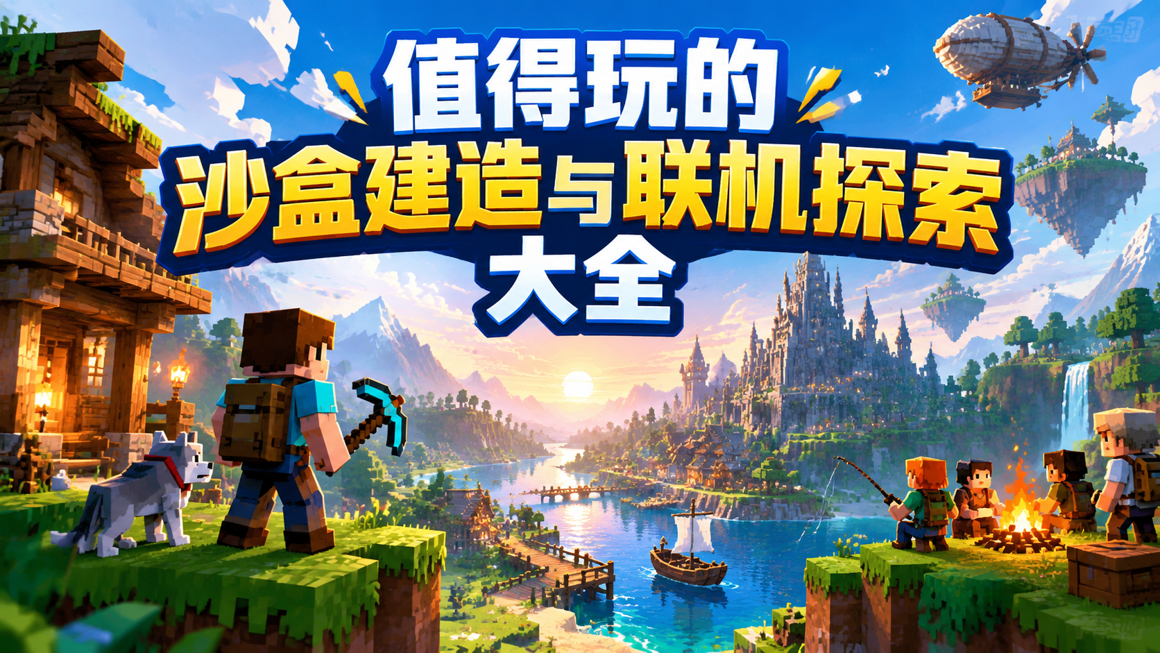 值得玩的沙盒建造与联机探索大全