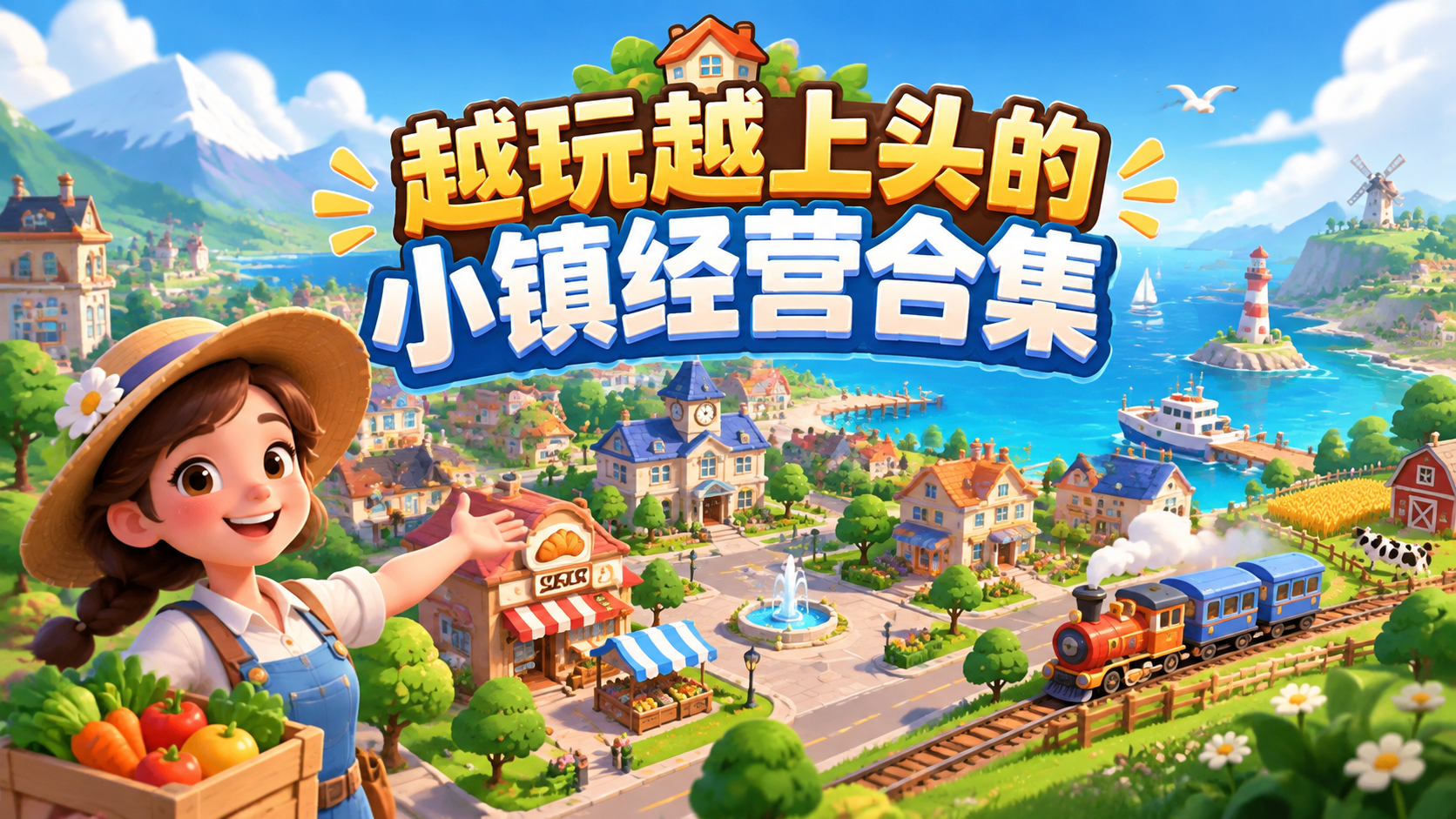 越玩越上头的小镇经营合集