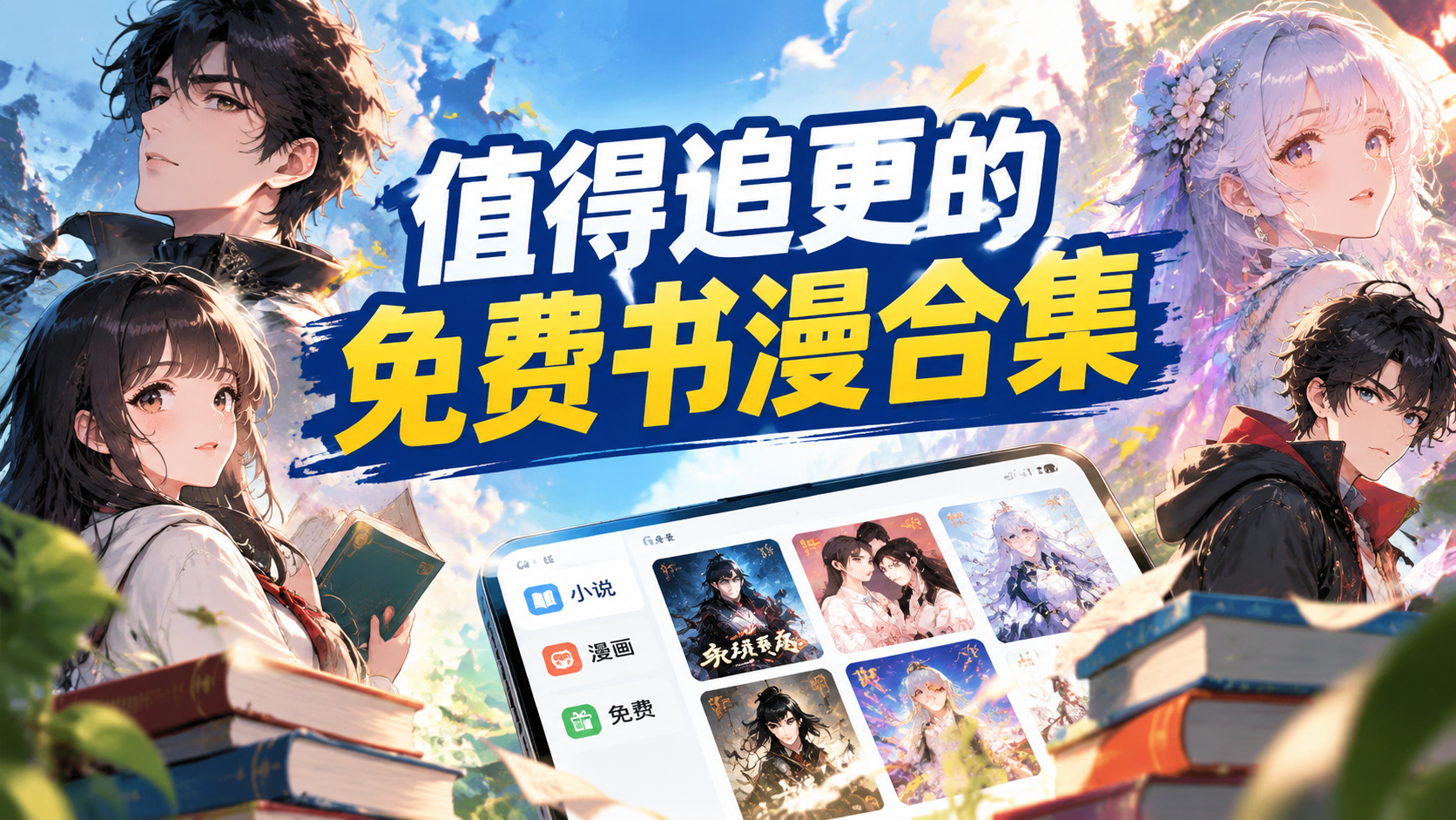 值得追更的免费书漫合集