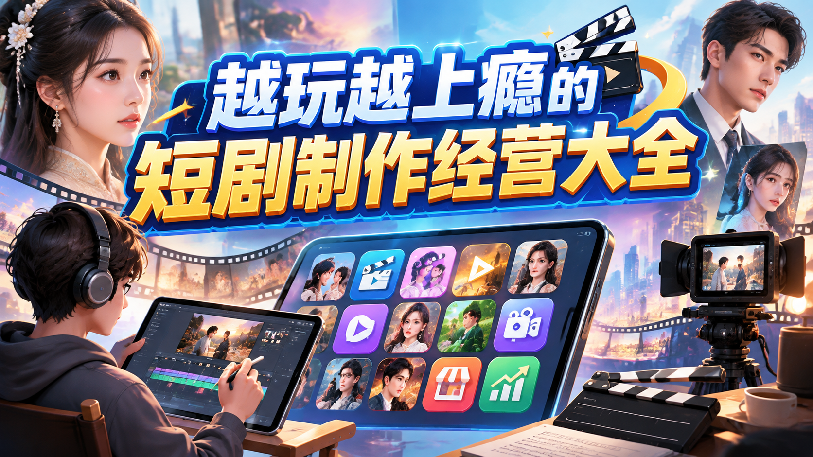 越玩越上瘾的短剧制作经营大全