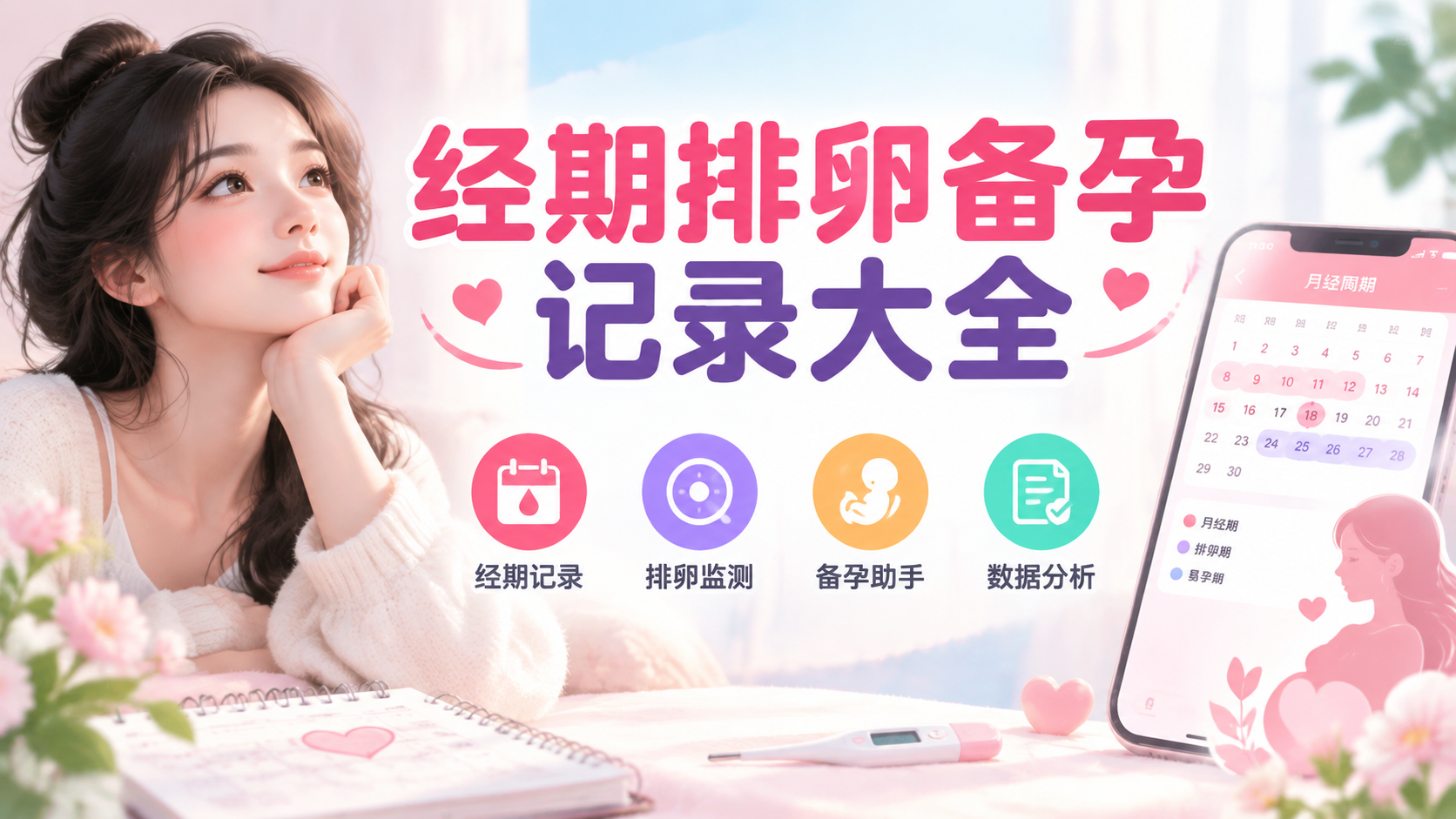 经期排卵备孕记录大全