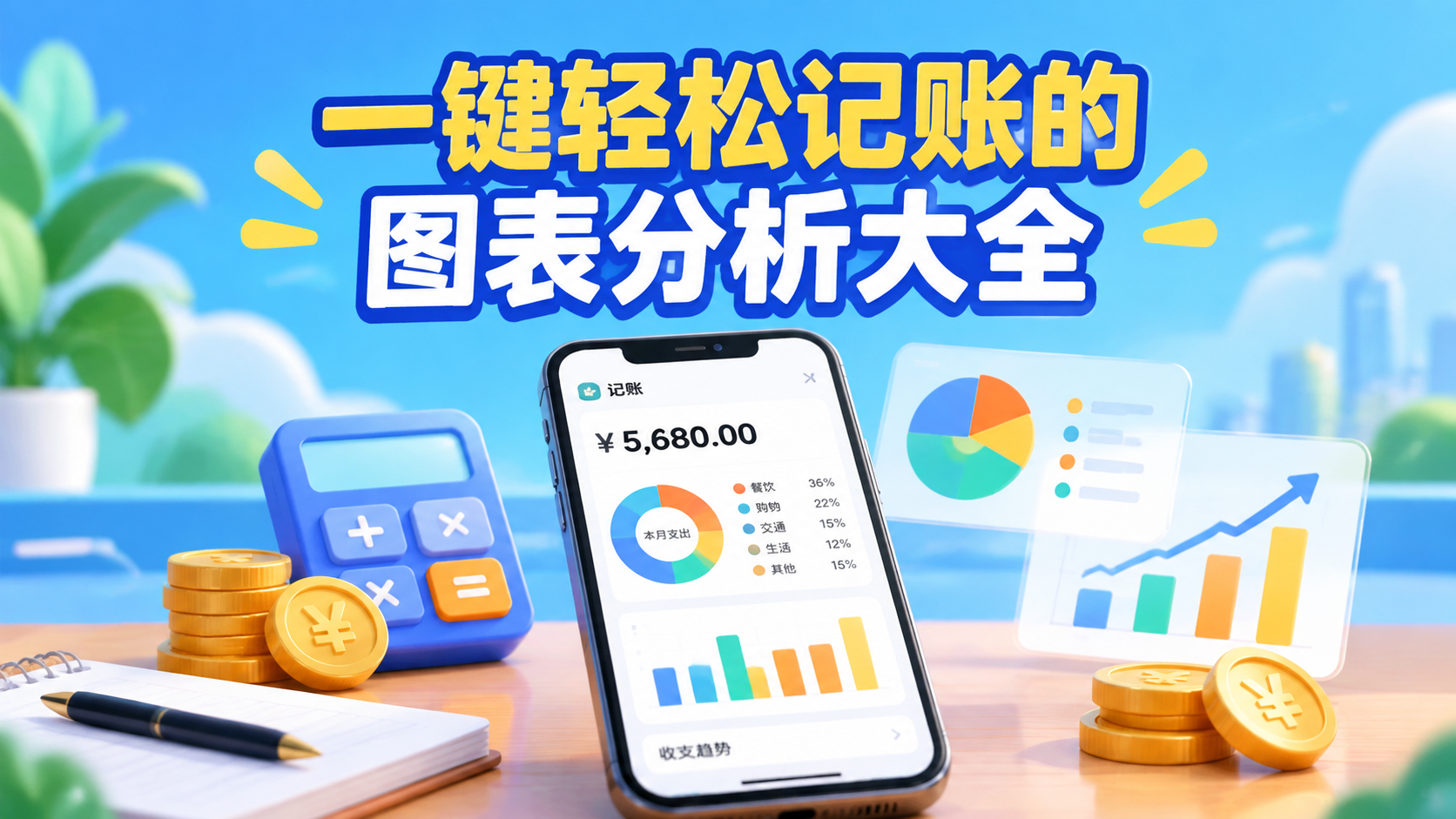 一键轻松记账的图表分析大全
