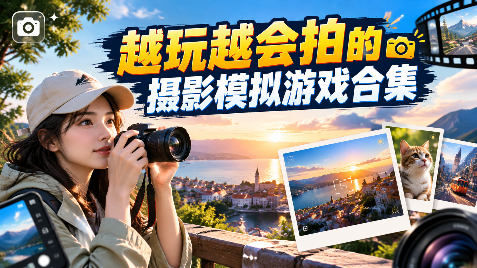 越玩越会拍的摄影模拟游戏合集