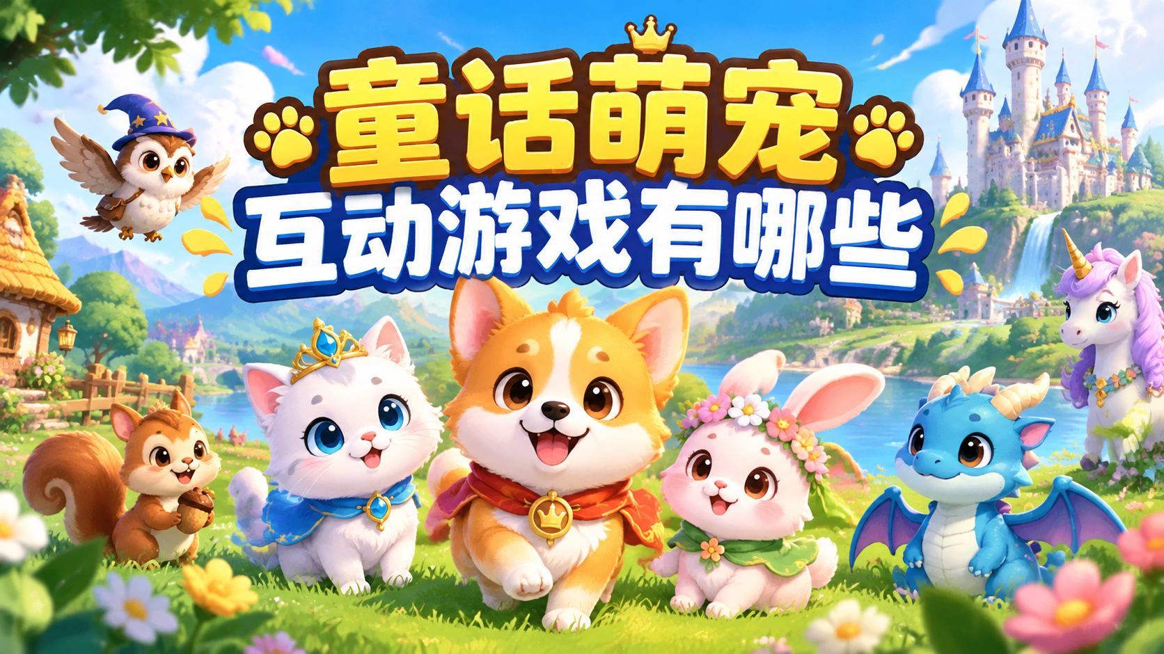 童话萌宠互动游戏有哪些
