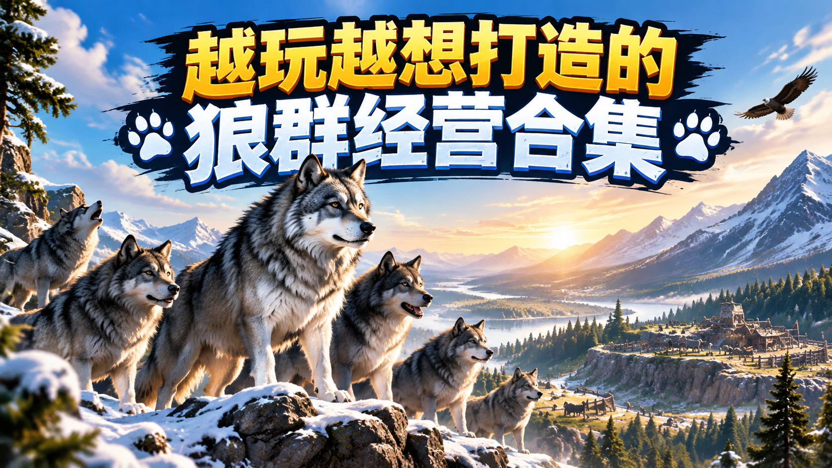 越玩越想打造的狼群经营合集