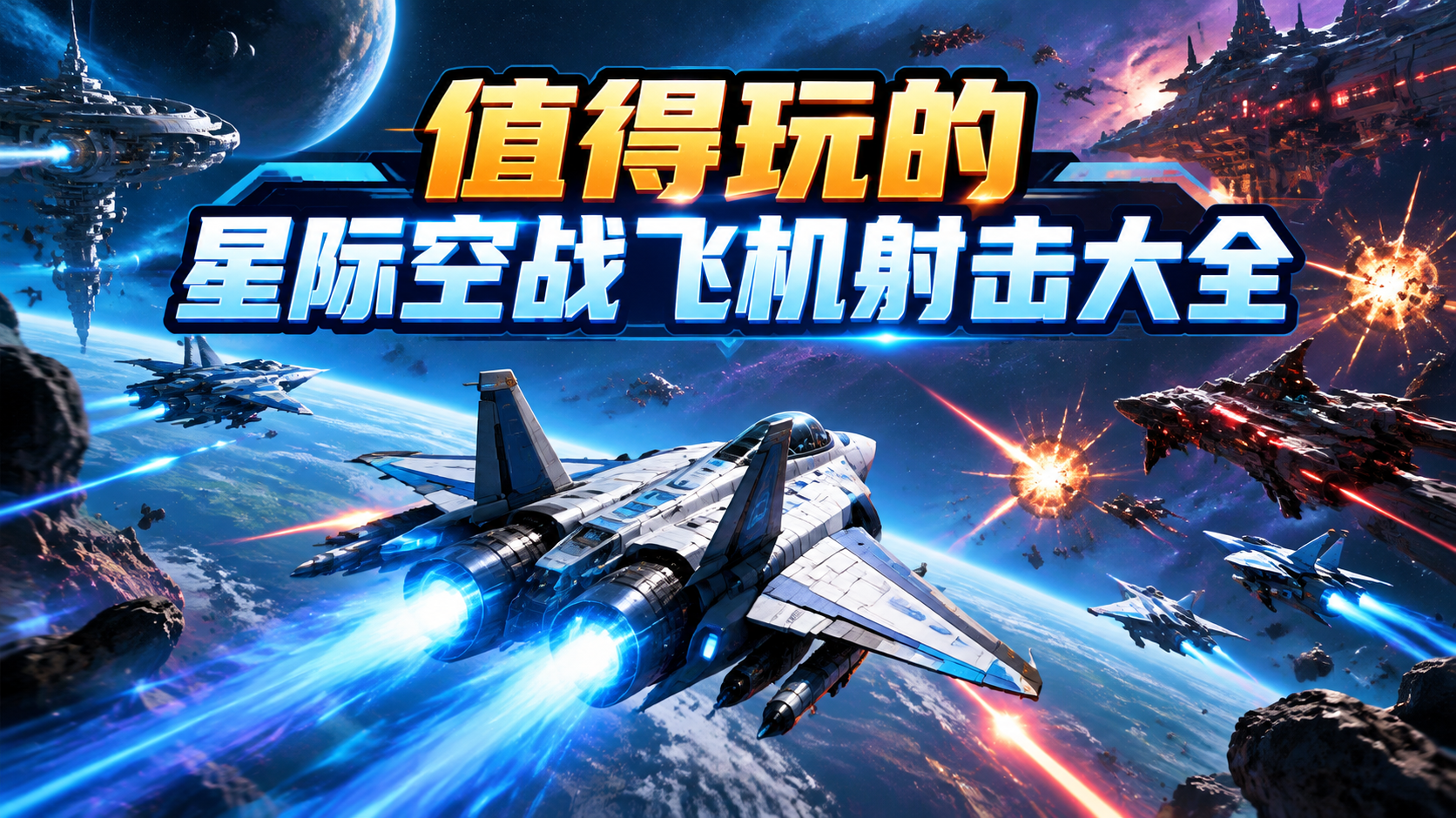 值得玩的星际空战飞机射击大全