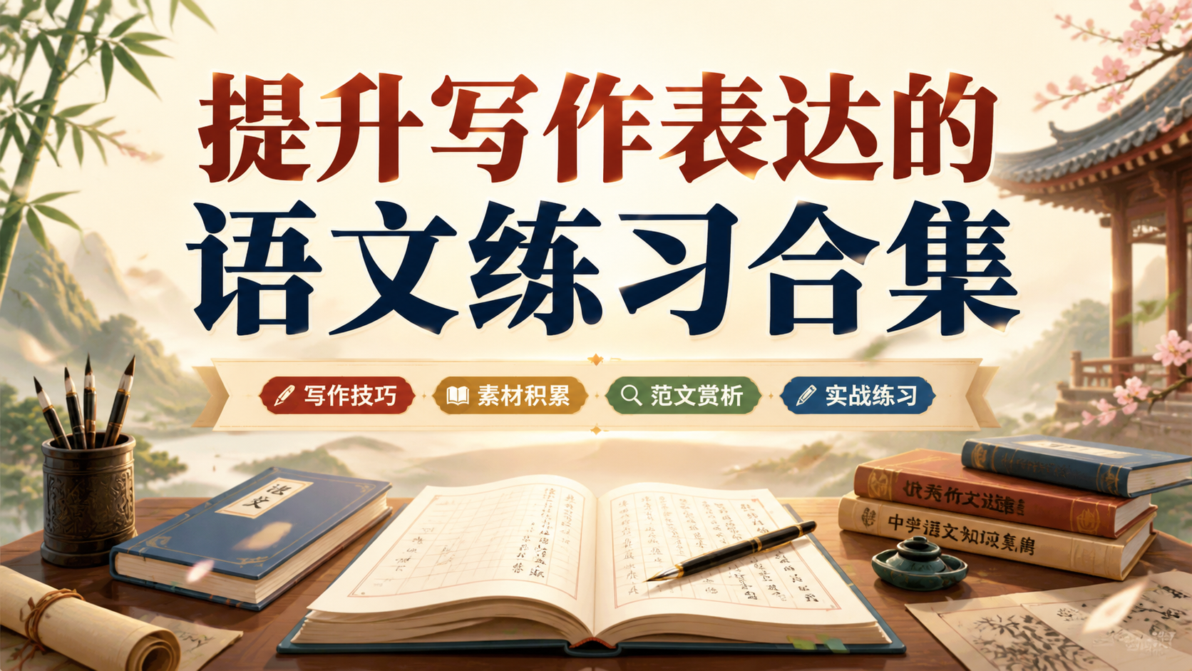 提升写作表达的语文练习合集