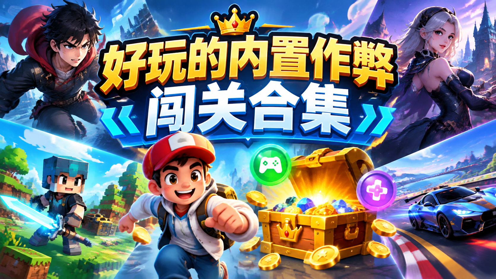 好玩的内置作弊闯关合集