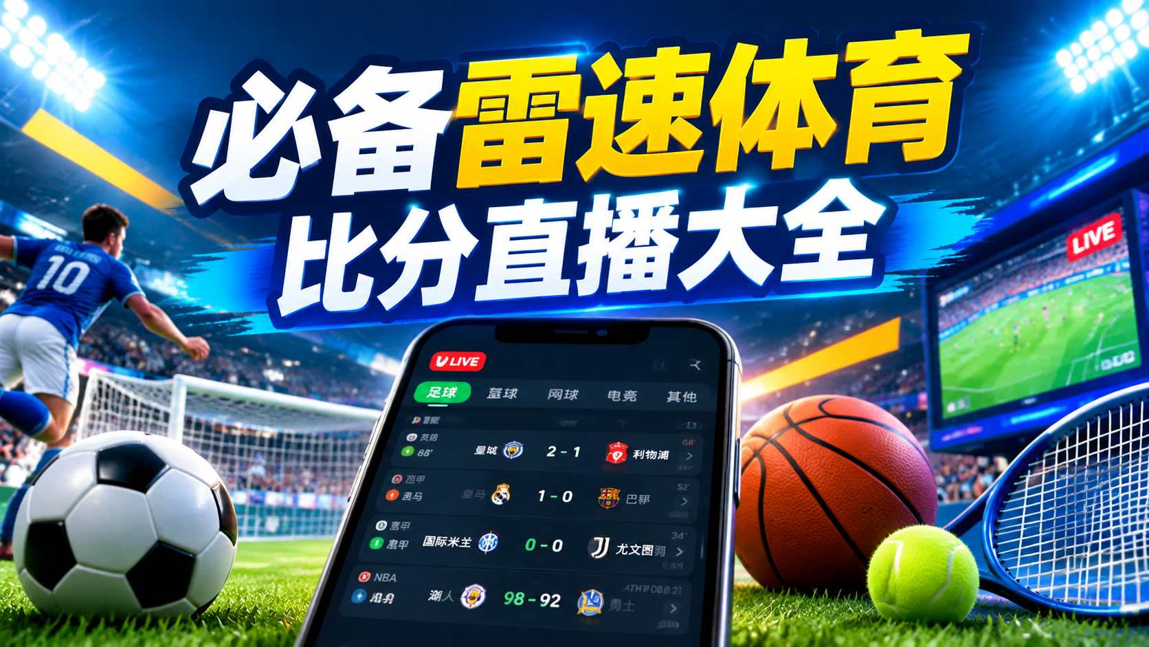 必备雷速体育比分直播大全