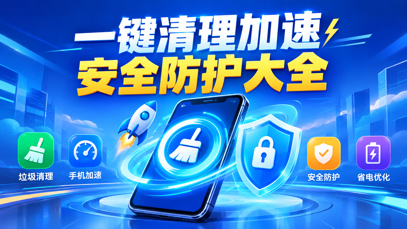 一键清理加速安全防护大全