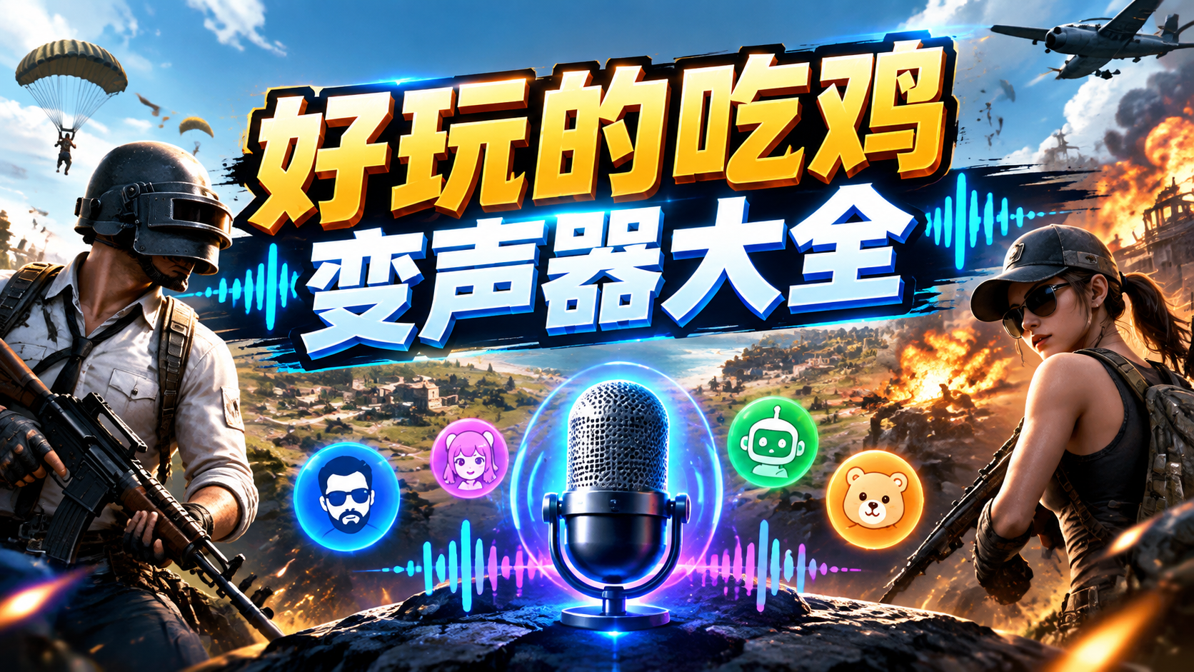 好玩的吃鸡变声器大全