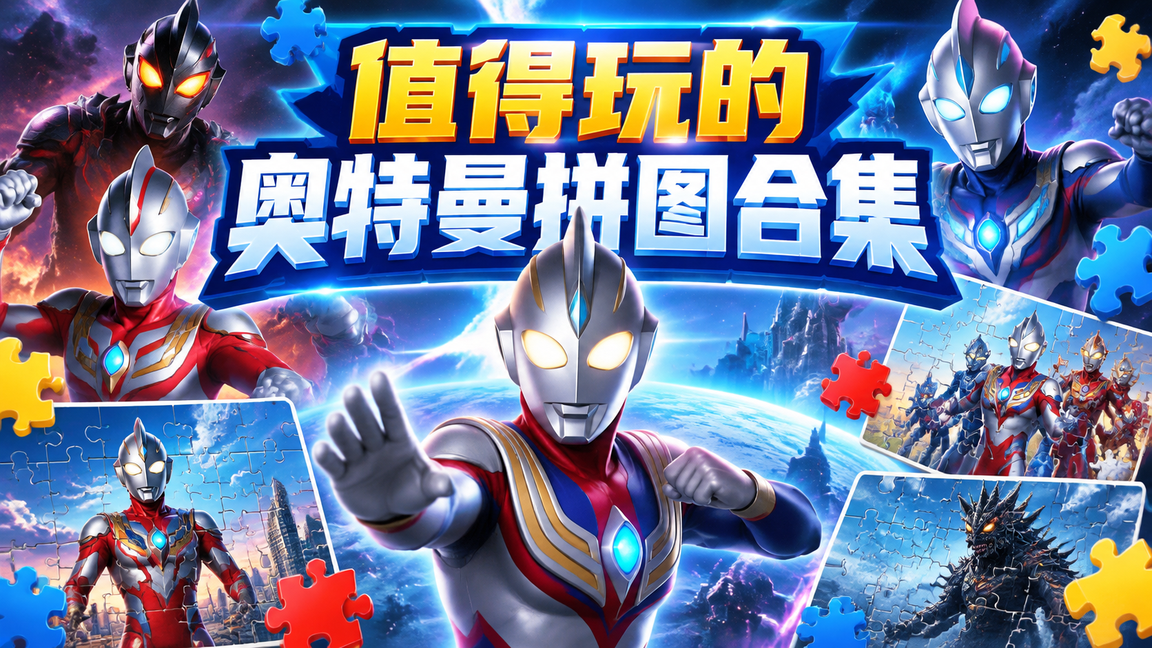 值得玩的奥特曼拼图合集