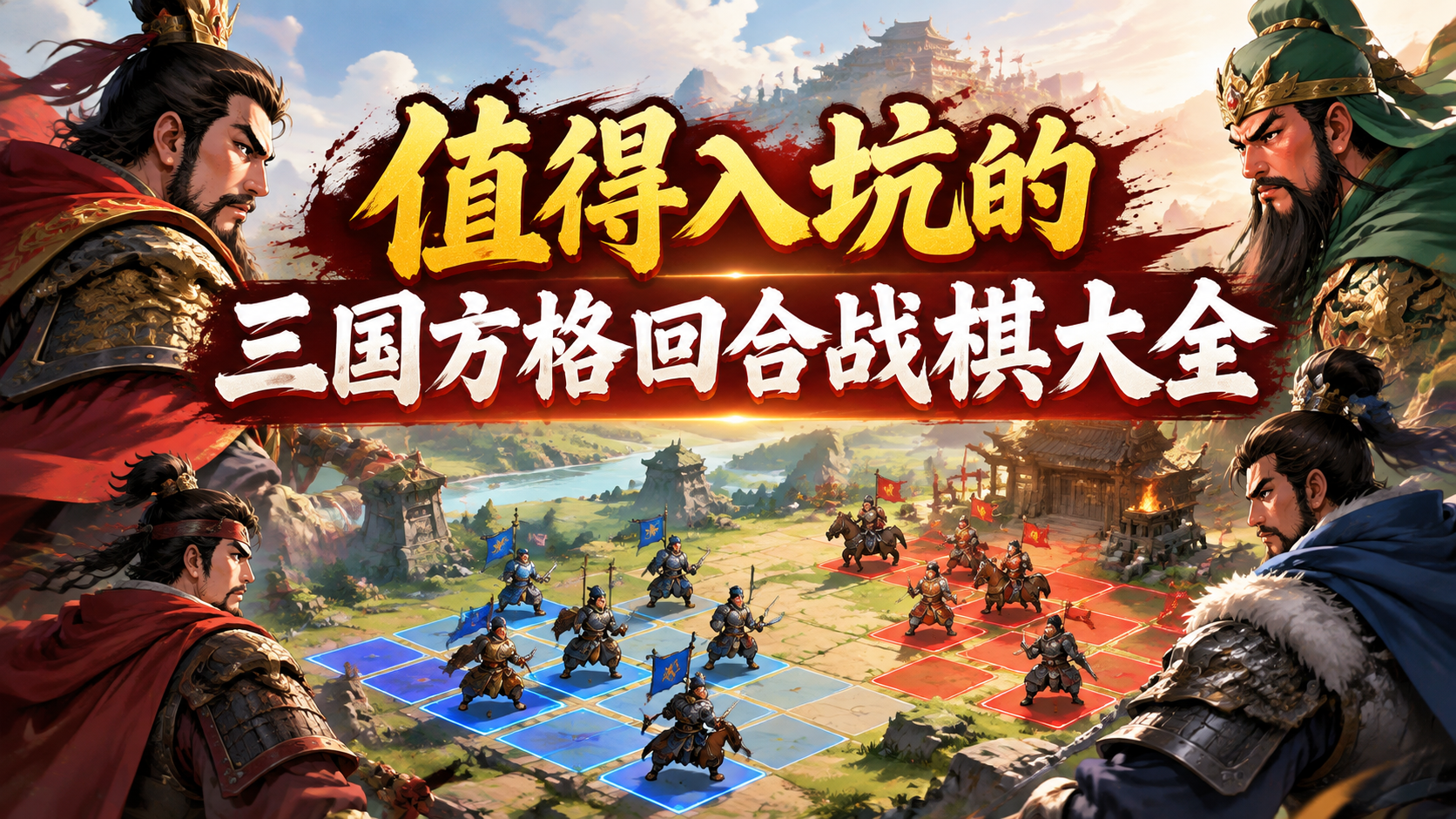 值得入坑的三国方格回合战棋大全