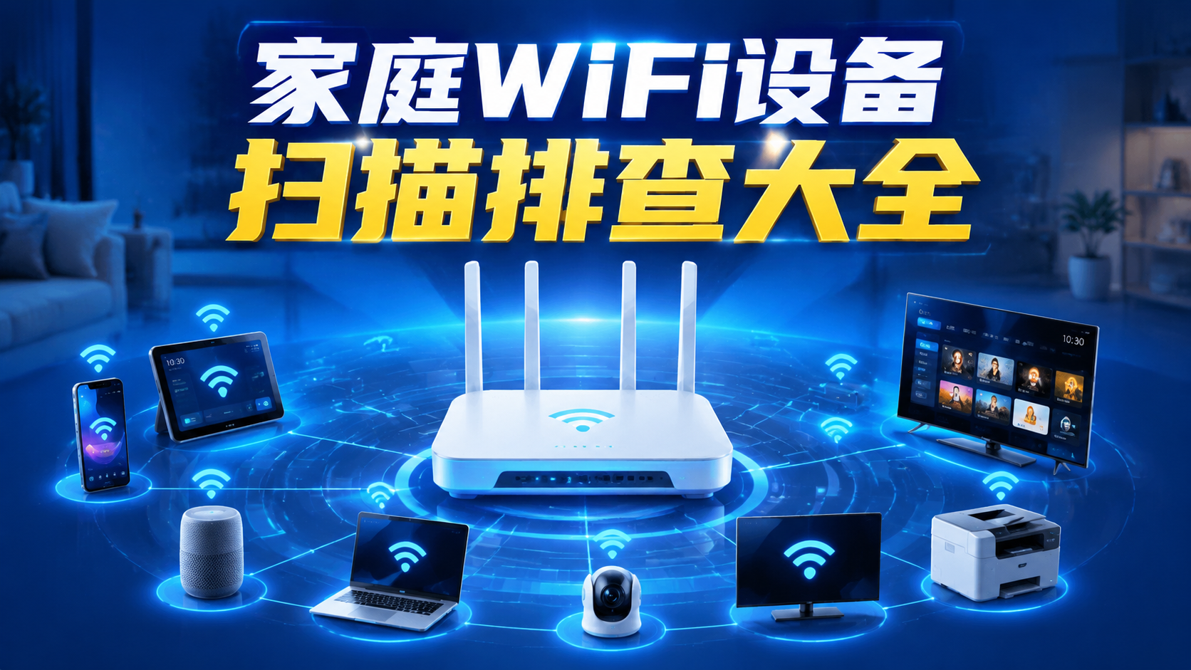 家庭WiFi设备扫描排查大全