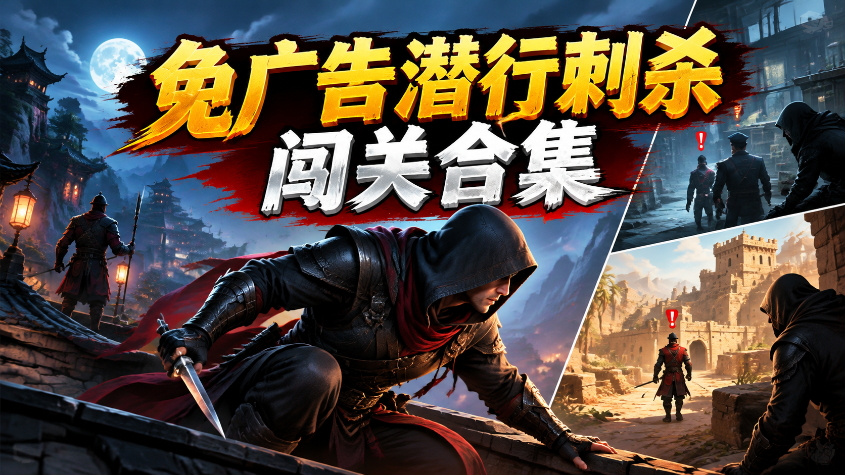 免广告潜行刺杀闯关合集