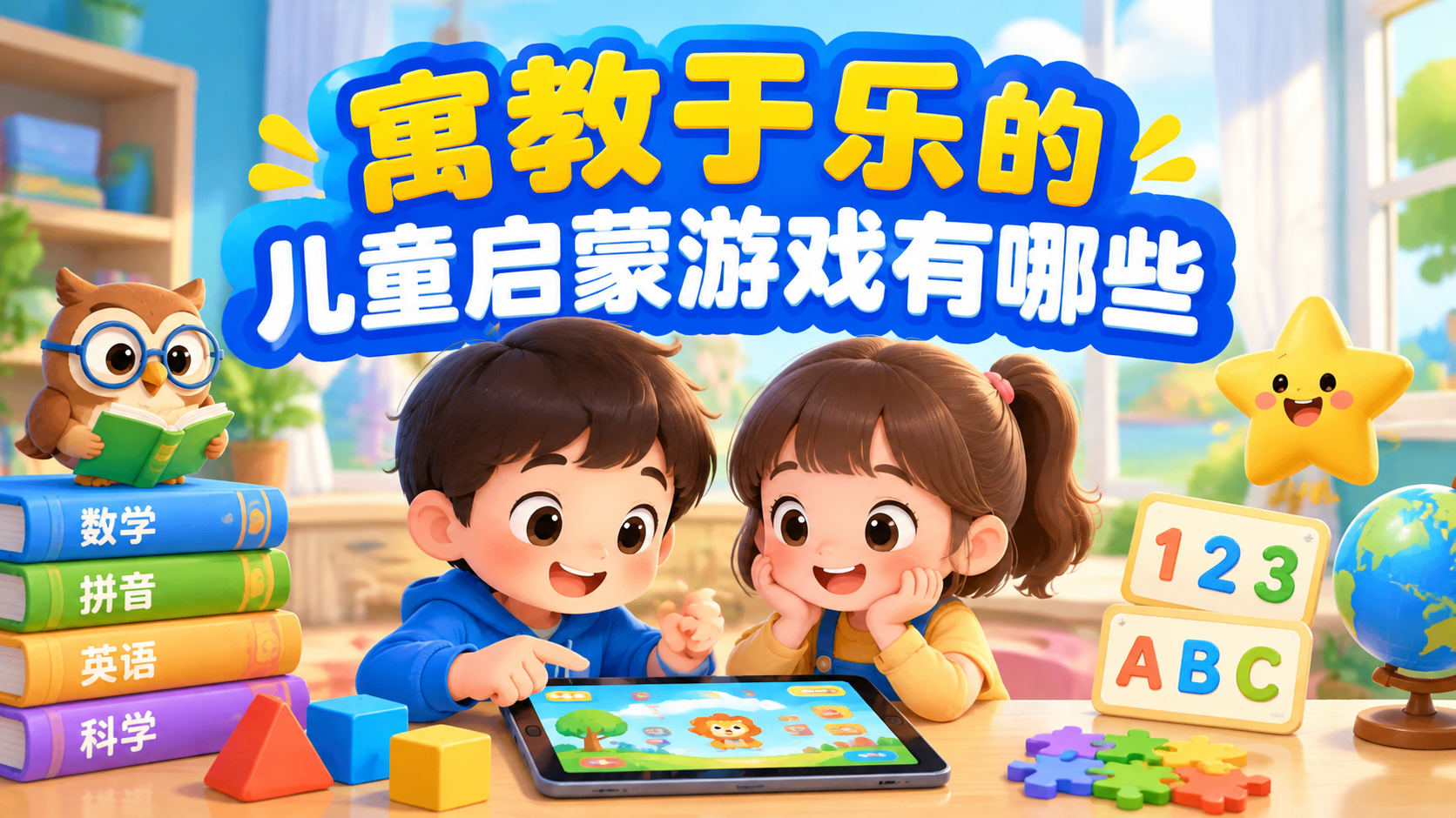 寓教于乐的儿童启蒙游戏有哪些