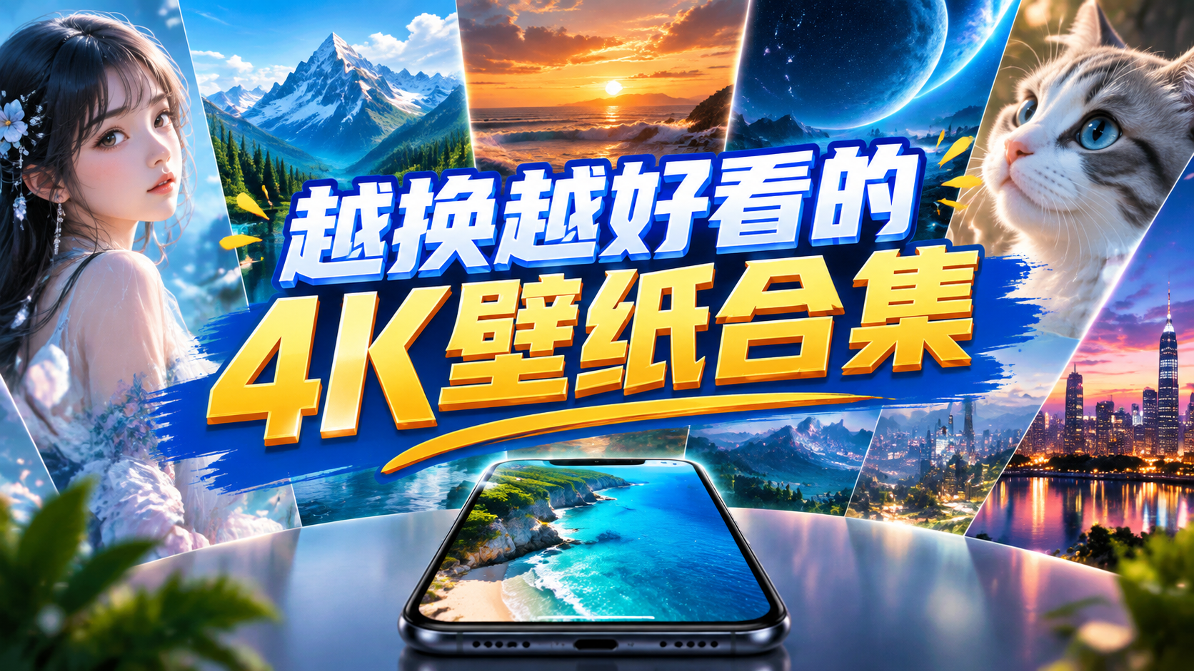 越换越好看的4K壁纸合集