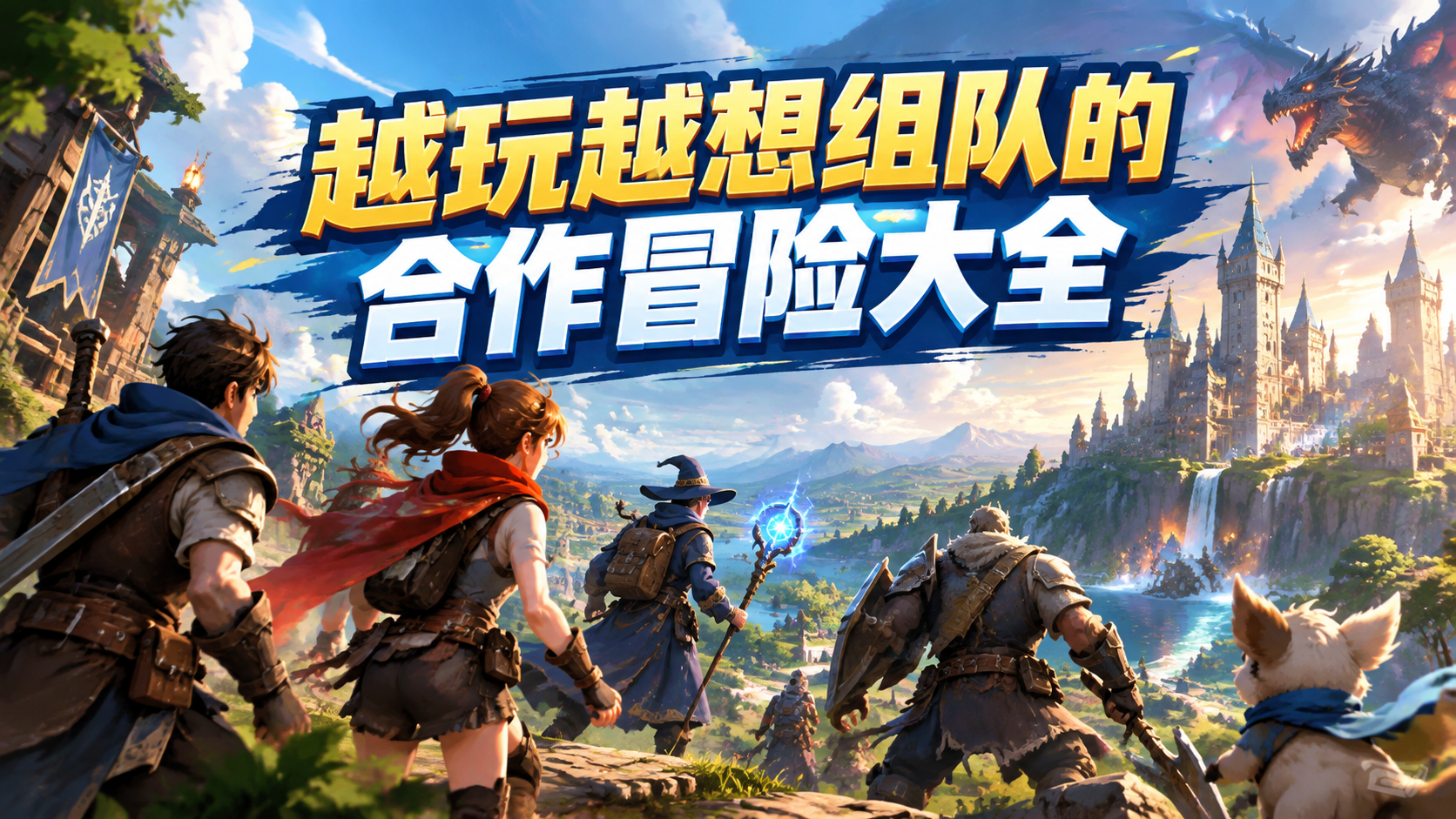 越玩越想组队的合作冒险大全