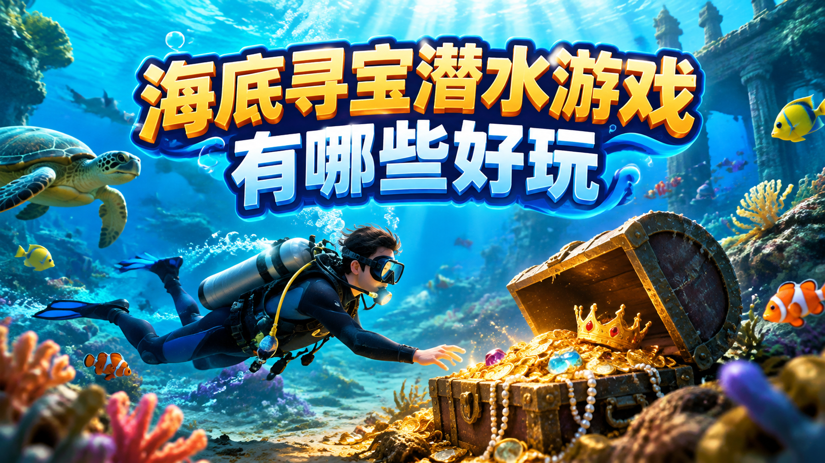 海底寻宝潜水游戏有哪些好玩
