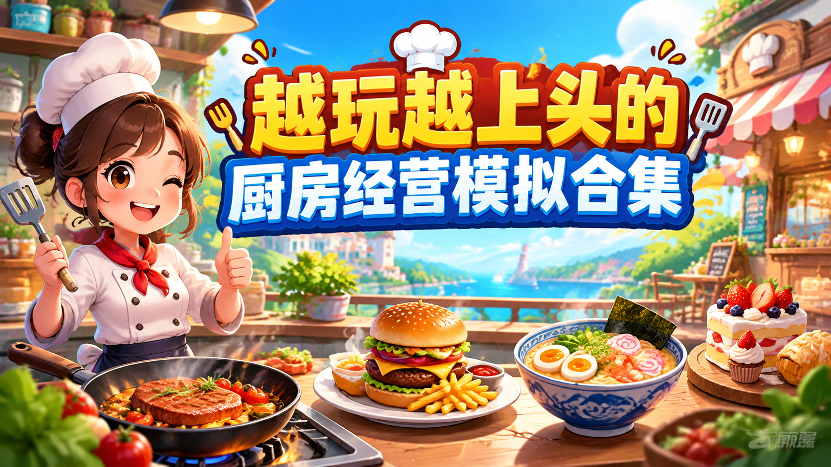 越玩越上头的厨房经营模拟合集