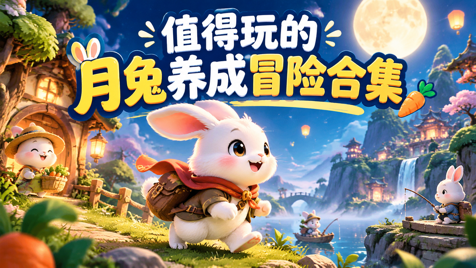 值得玩的月兔养成冒险合集