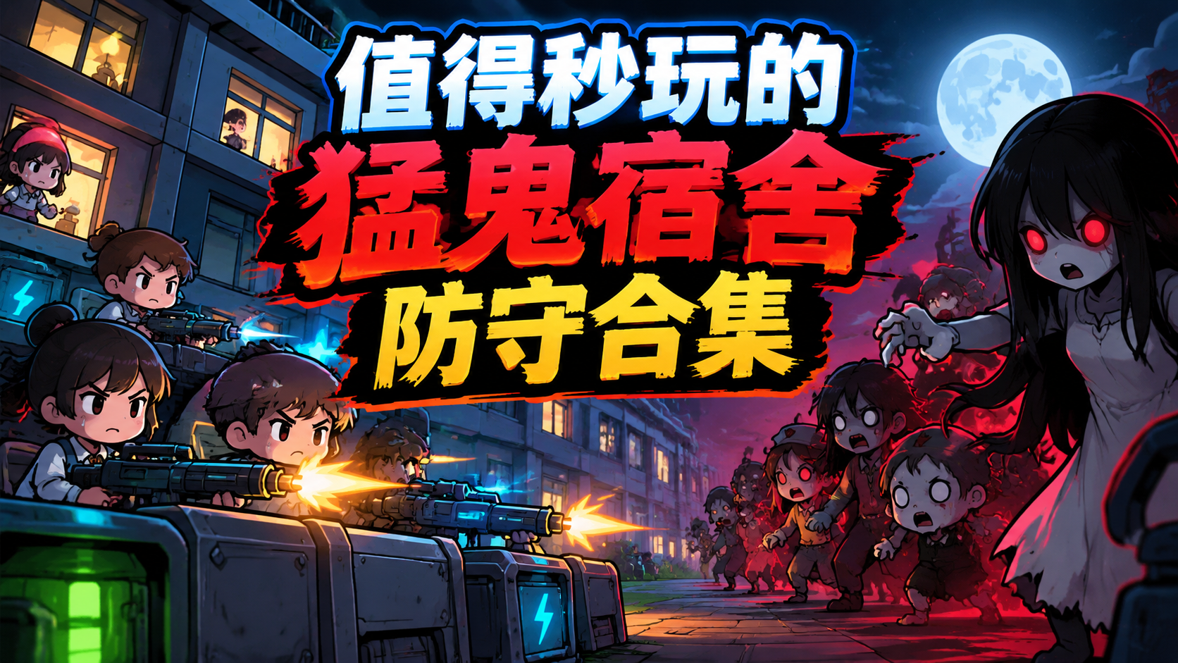 值得秒玩的猛鬼宿舍防守合集